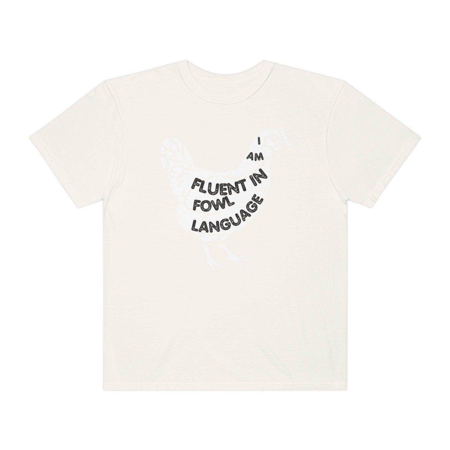 Chicken Shirt Chicken Tee Chicken Owner Gift -Fluent in Fowl Language Gift For Chicken Lover gift - Giftsmojo