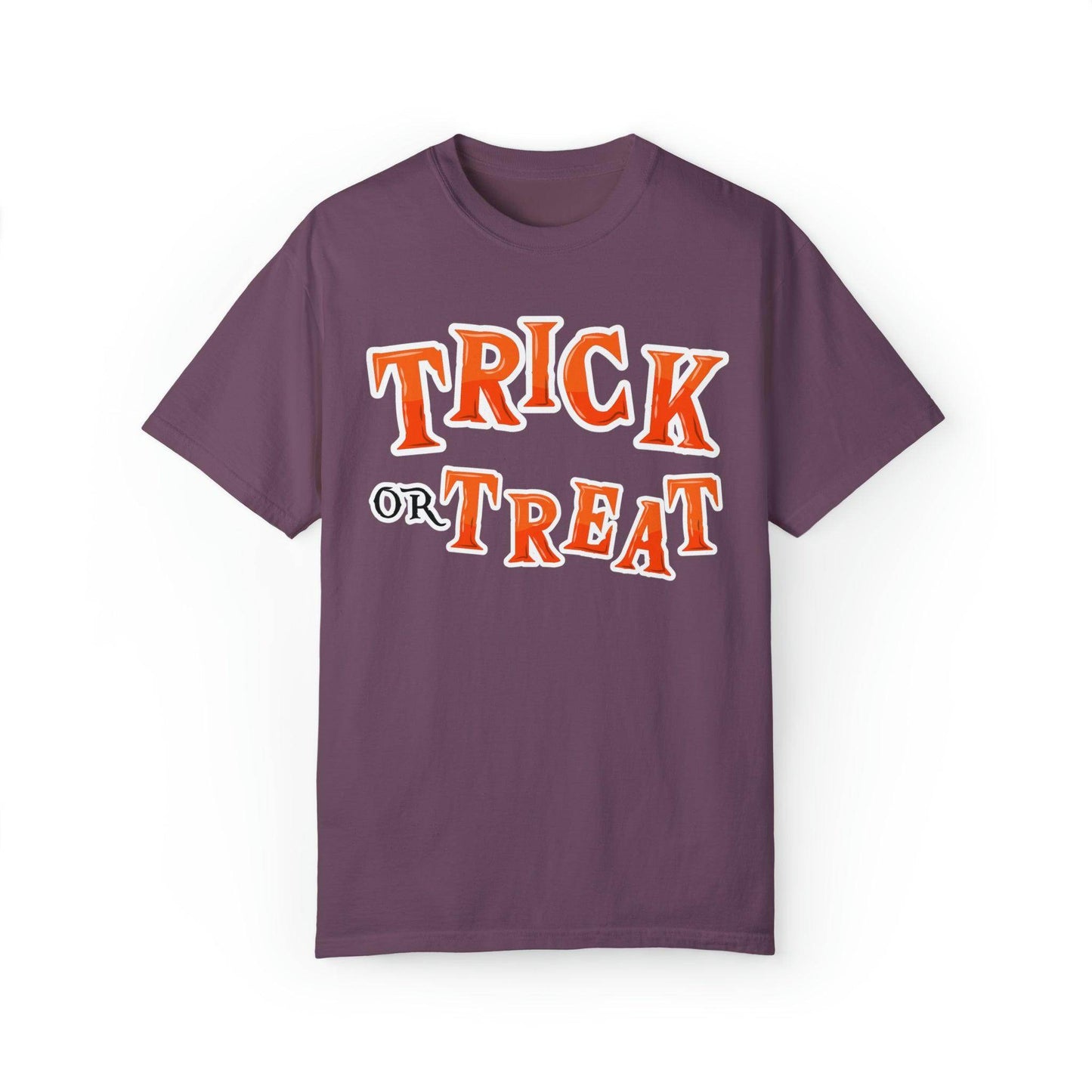 Retro Halloween Tshirt, Trick or Treat Shirt Halloween Costume Vintage Shirt Halloween Shirt Cute Spooky Shirt, Halloween Gift Halloween T-shirt - Giftsmojo