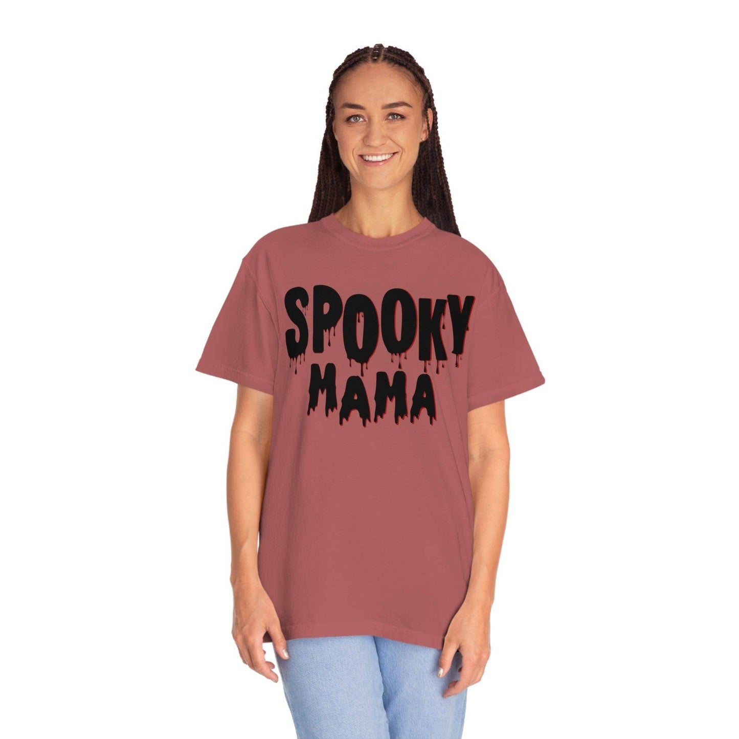 Retro Halloween Tshirt, Spooky Mama Shirt, Vintage Halloween Shirt Trendy Halloween Vibes - Giftsmojo