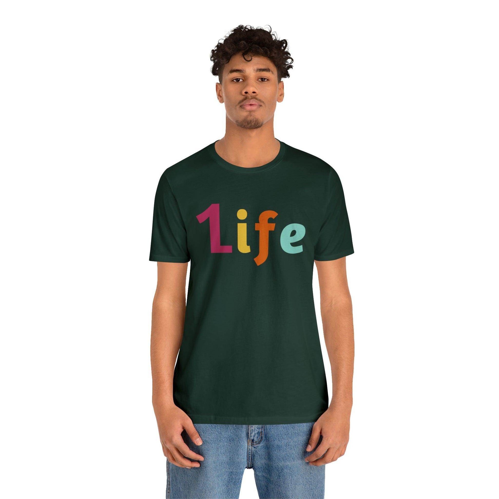 One life Shirt 1life shirt Live Your Life You Only Have One Life To Live Shirt - Giftsmojo