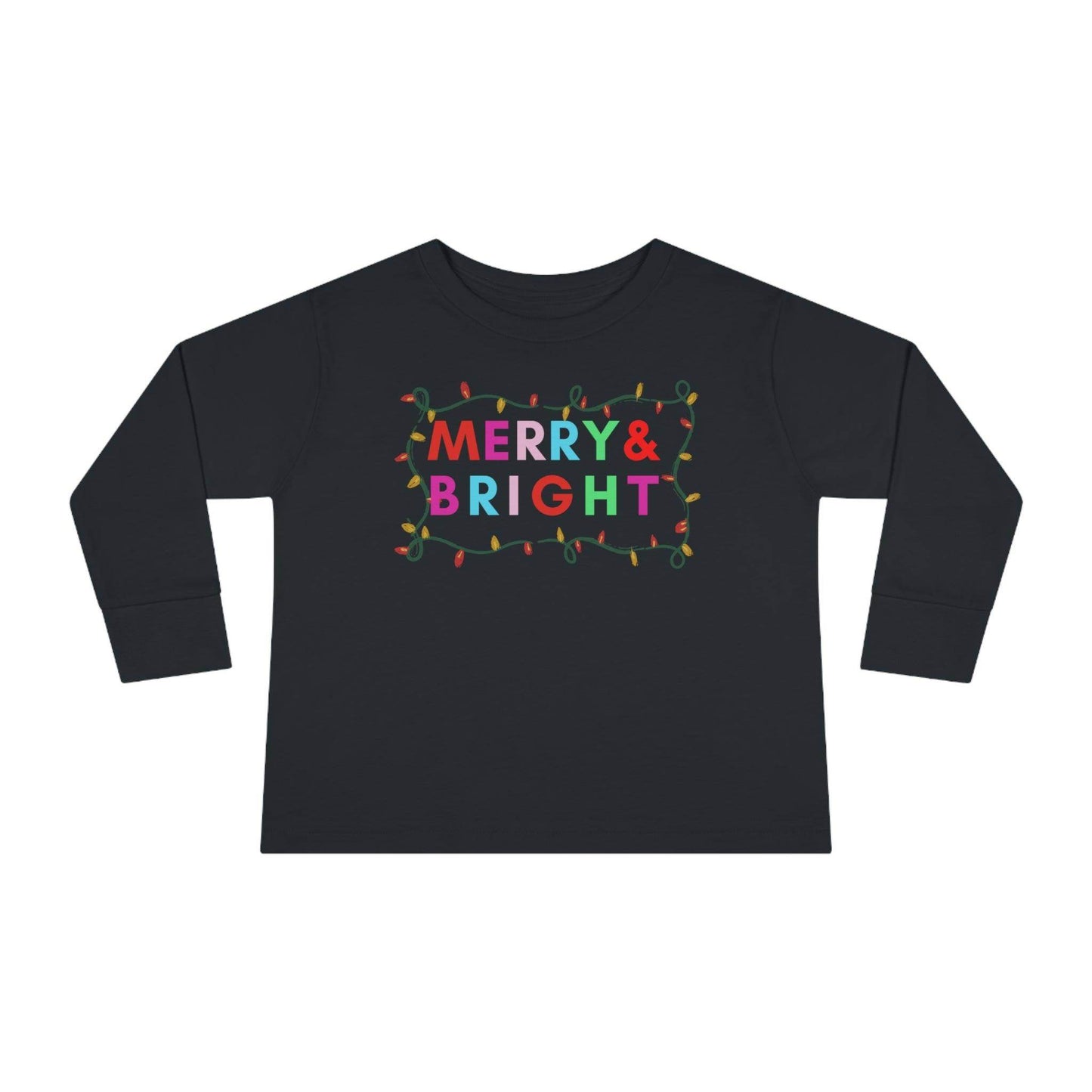 Toddler Christmas Shirt Toddler Christmas Long Sleeve Tee Kids Christmas Gift - Giftsmojo