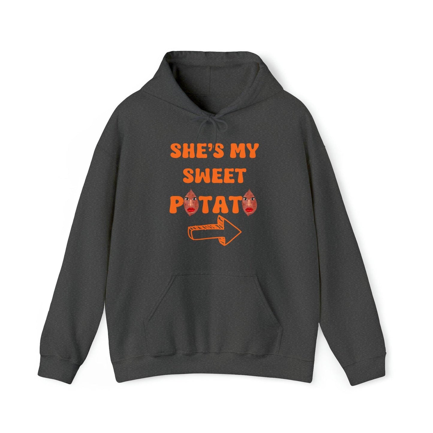 She's My Sweet Potato Hooded Sweatshirt Funny Thanksgiving Shirt Thanksgiving Gift Trendy Thanksgiving Sweatshirt Thanksgiving Hoodie Couple Matchinggift - Giftsmojo