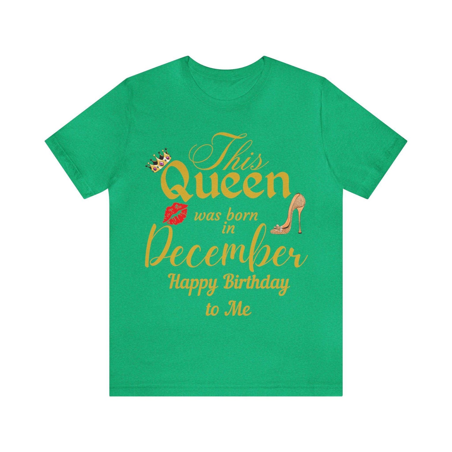 Birthday Queen Shirt, Gift for Birthday, This Queen was born in December Shirt, Funny Queen Shirt, Funny Birthday Shirt, Birthday Gift - Giftsmojo