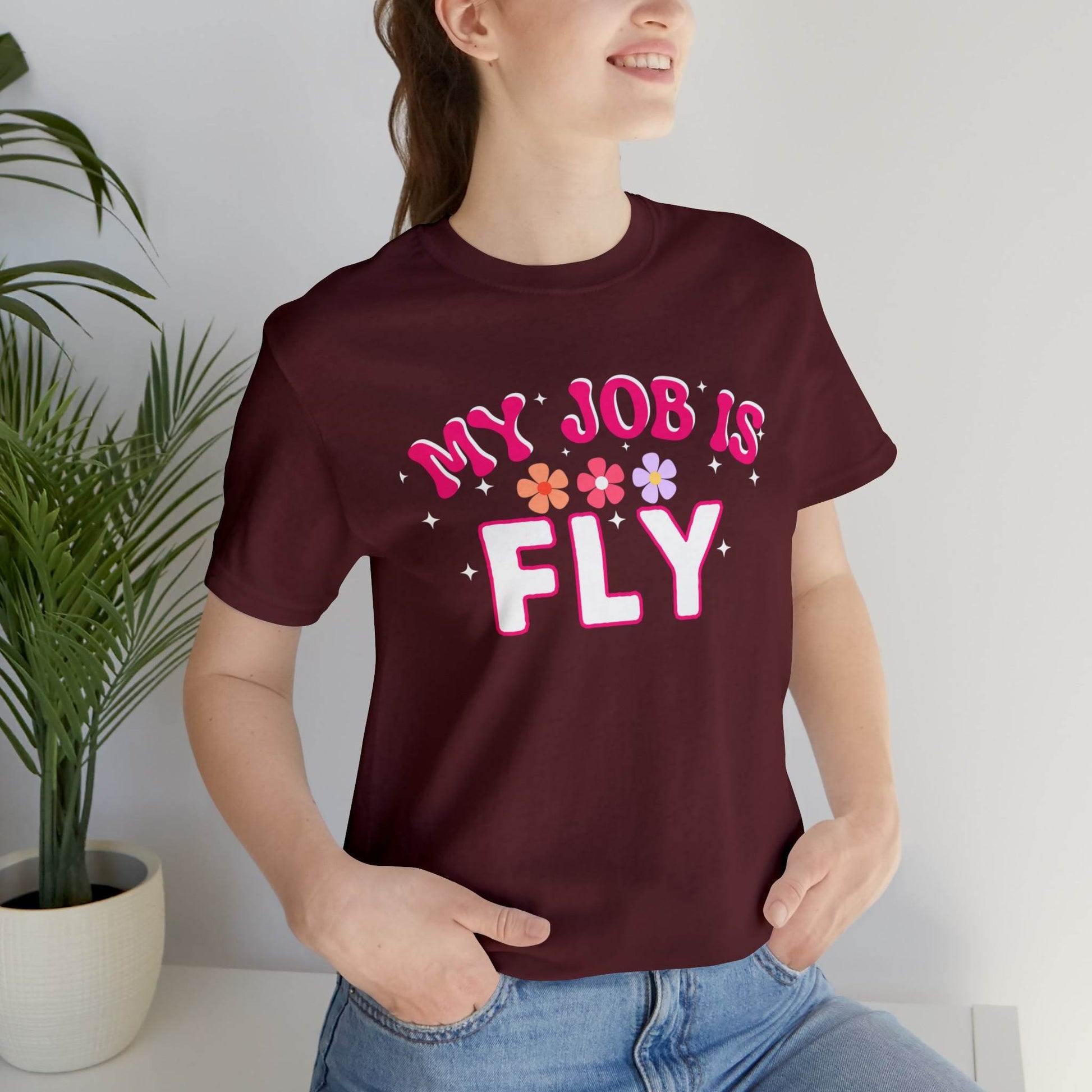 My Job is Fly Shirt Pilot Shirt Aviation Shirt Flight - Giftsmojo