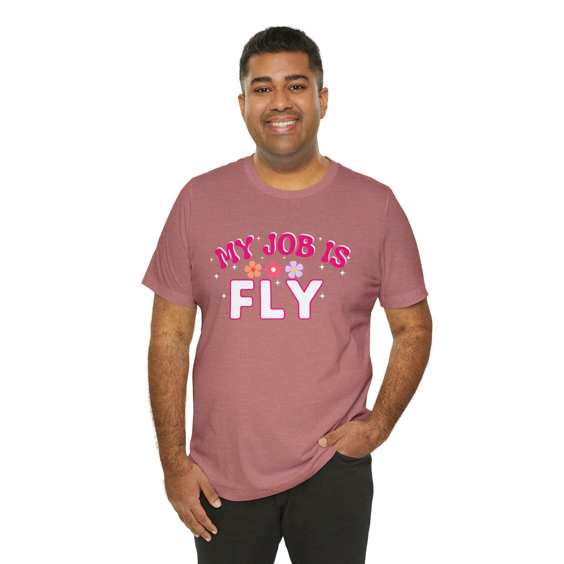 My Job is Fly Shirt Pilot Shirt Aviation Shirt Flight - Giftsmojo