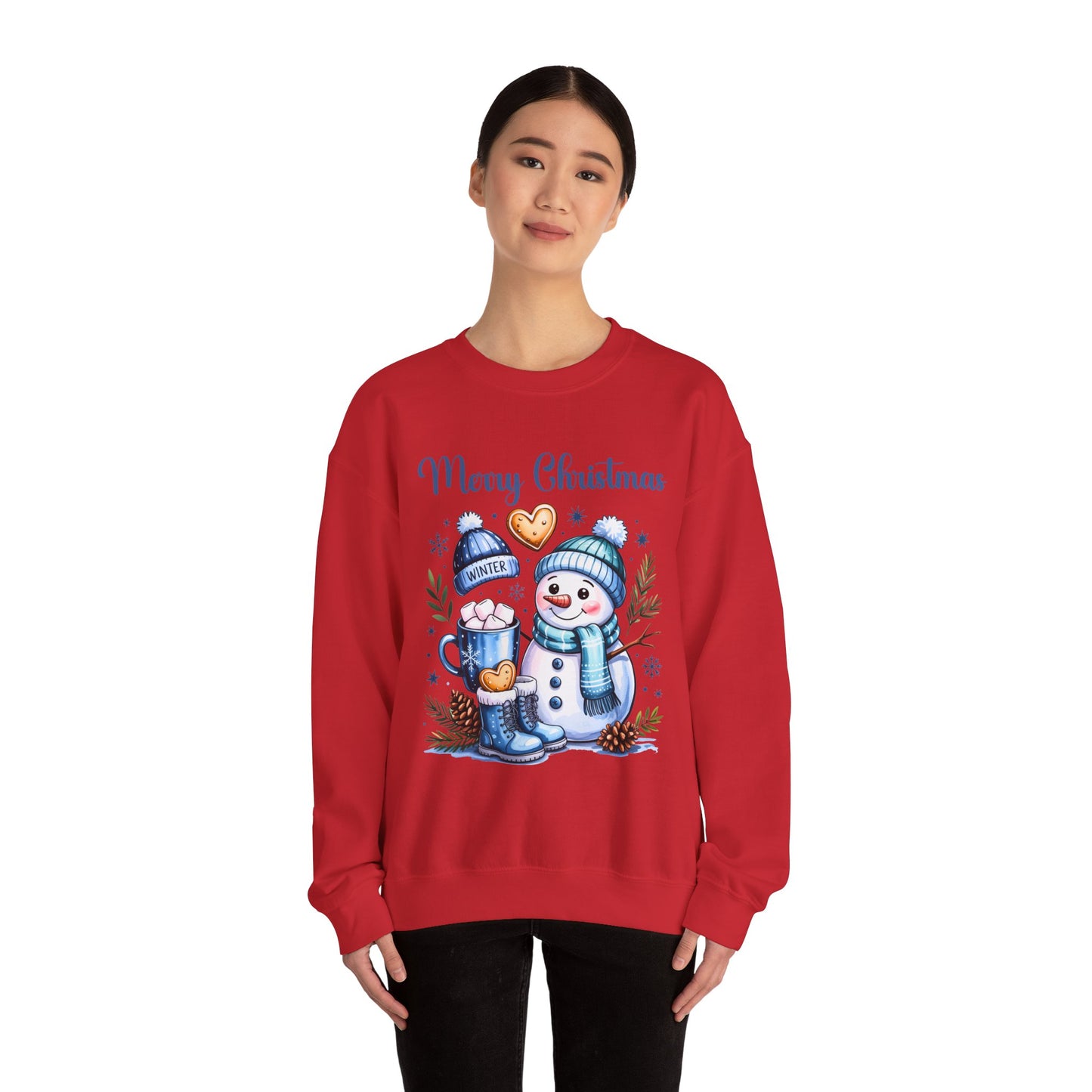 Christmas Snowman Holiday Sweatshirt