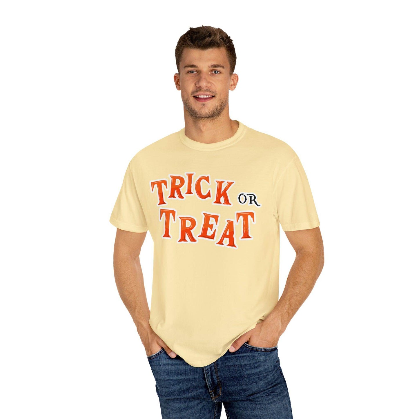Vintage Shirt Halloween Shirt Retro Halloween Tshirt, Trick or Treat Shirt Cute Spooky Shirt, Halloween Gift Halloween T-shirt - Giftsmojo