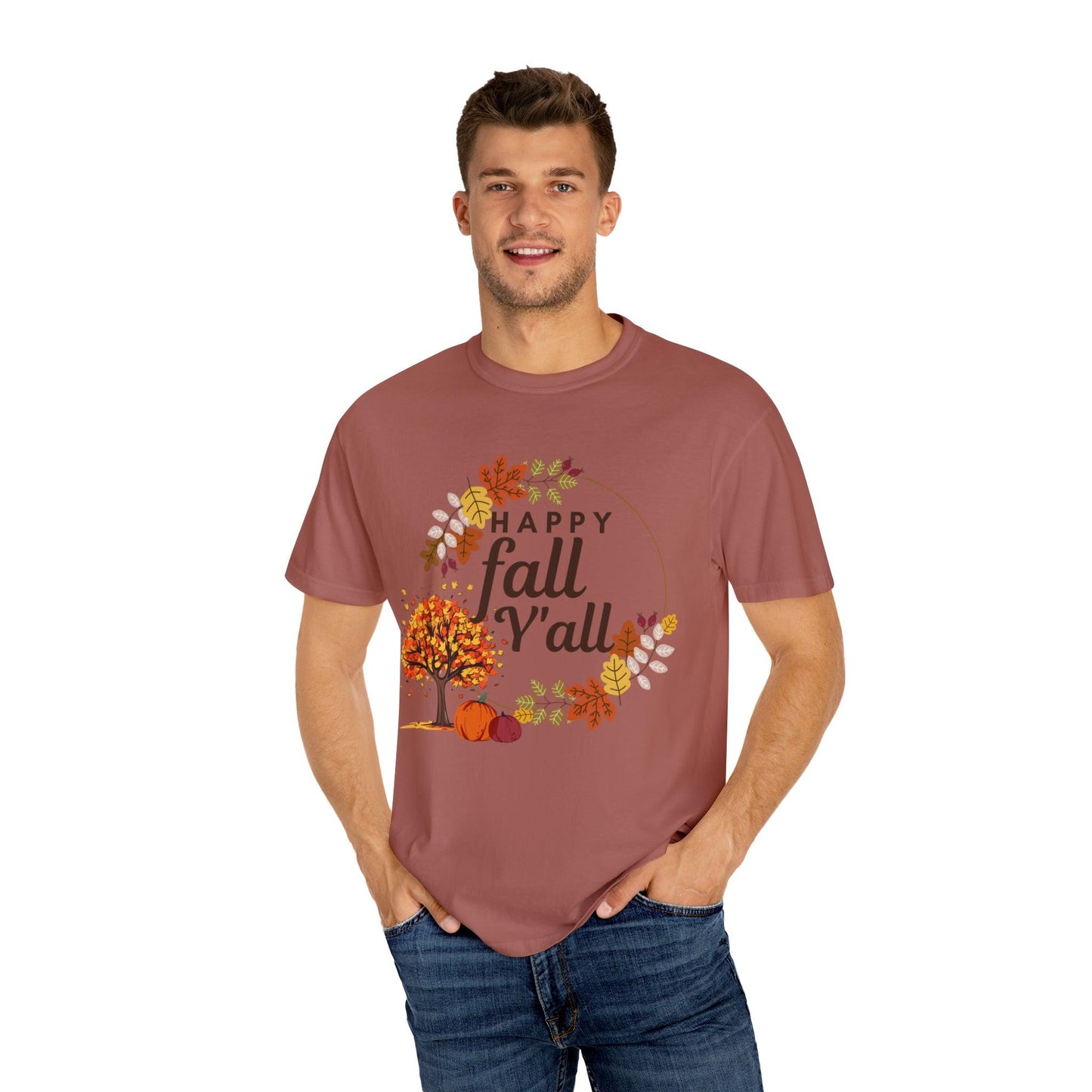Happy Fall Y'all Gift for Fall, Funny fall shirts gift, autumn tee,