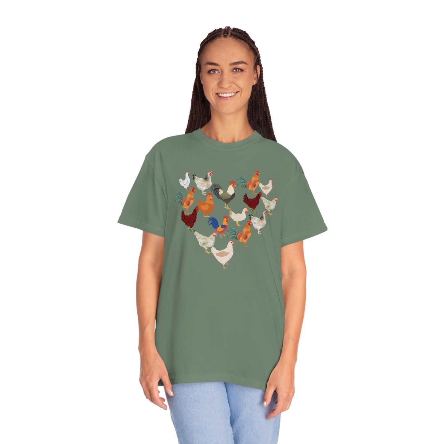 Love Chicken Shirt Chicken Tee Chicken Owner Gift - Gift For Chicken Lover gift - Giftsmojo
