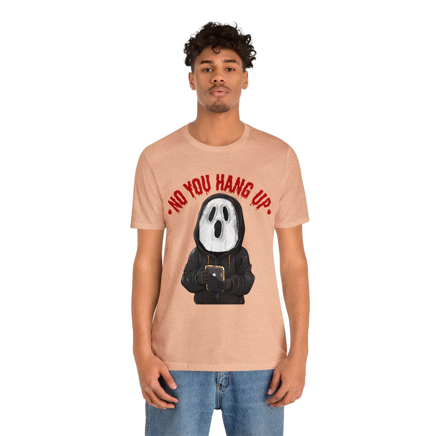 No You Hang Up Scary Halloween Costume Halloween Shirt Playful and Spooky Charm Fall Shirt - Giftsmojo