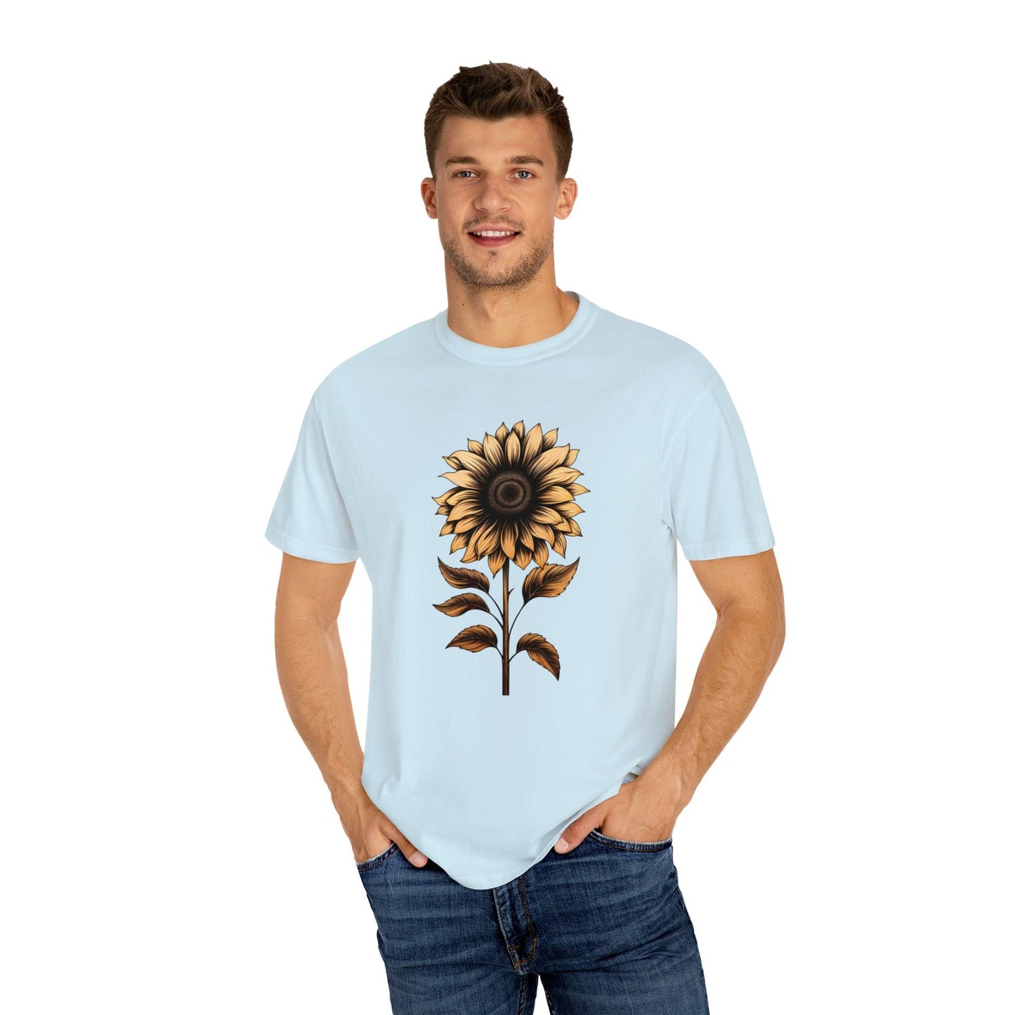 Vintage Sunflower Shirt Flower Shirt Aesthetic, Floral Graphic Tee Floral Shirt Flower T-shirt, Vintage Wild Flower Shirt Vintage Flower Shirt,
