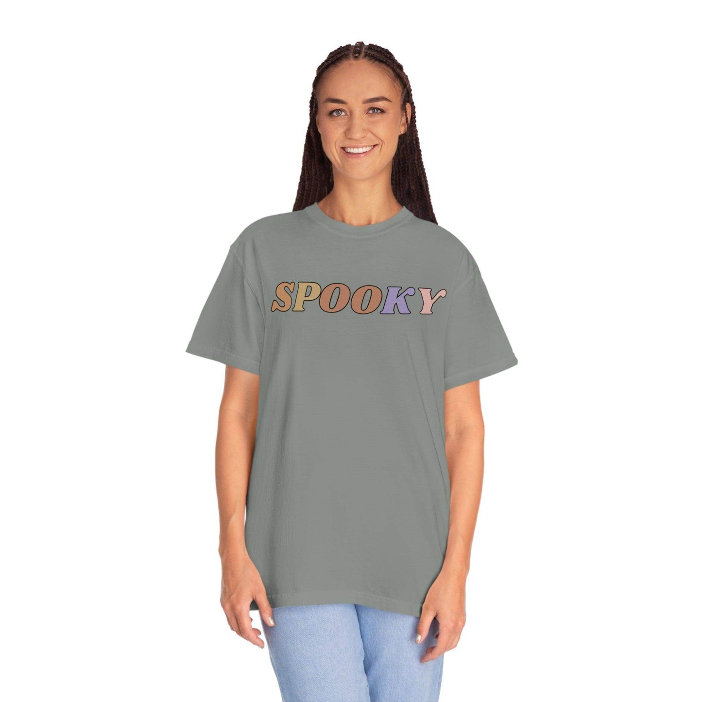 Retro Halloween Tshirt, Spooky Vibes Shirt, Vintage Shirt Halloween Shirt - Fall shirt - Giftsmojo