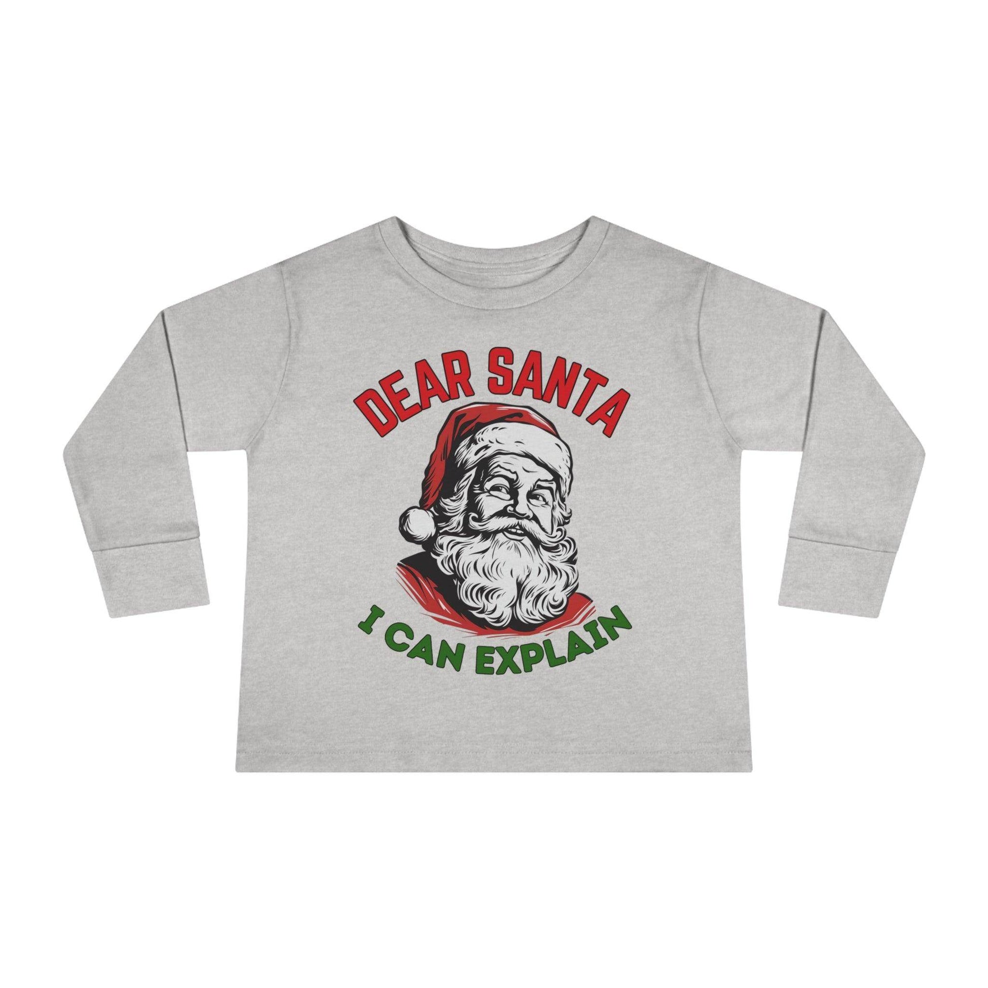 Kids Dear Santa I Can Explain Christmas Shirt for Kids Christmas Outfit for Kids - Giftsmojo