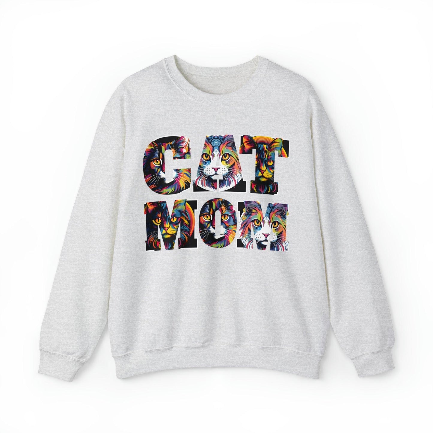 Vintage Cat Sweatshirt Cat Mom Sweatshirt Cat Crewneck Sweatshirt Cat Mom Gift Cat Lover Gift Animal Lover Cat Mama Shirt Cat Lover Sweater