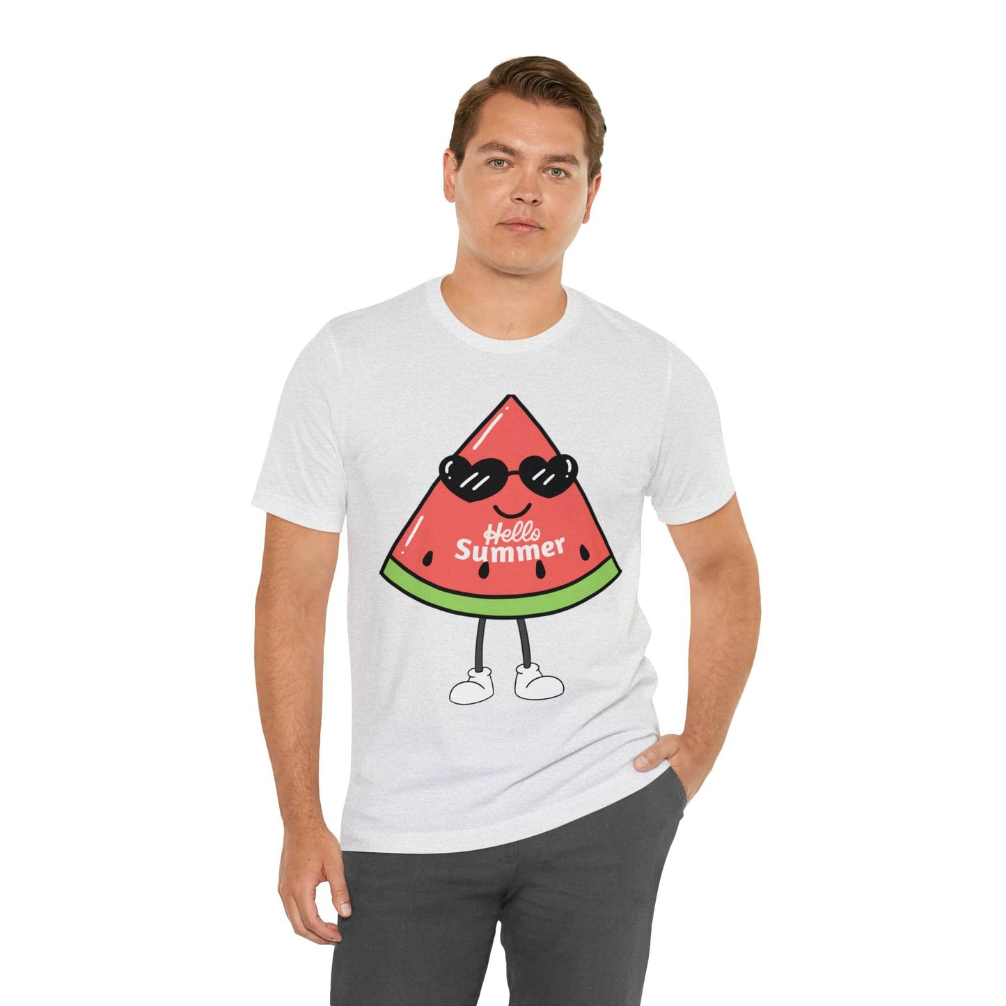 Funny Hello Summer Shirt, Water Mellon shirt, Summer shirts for women and men - Giftsmojo