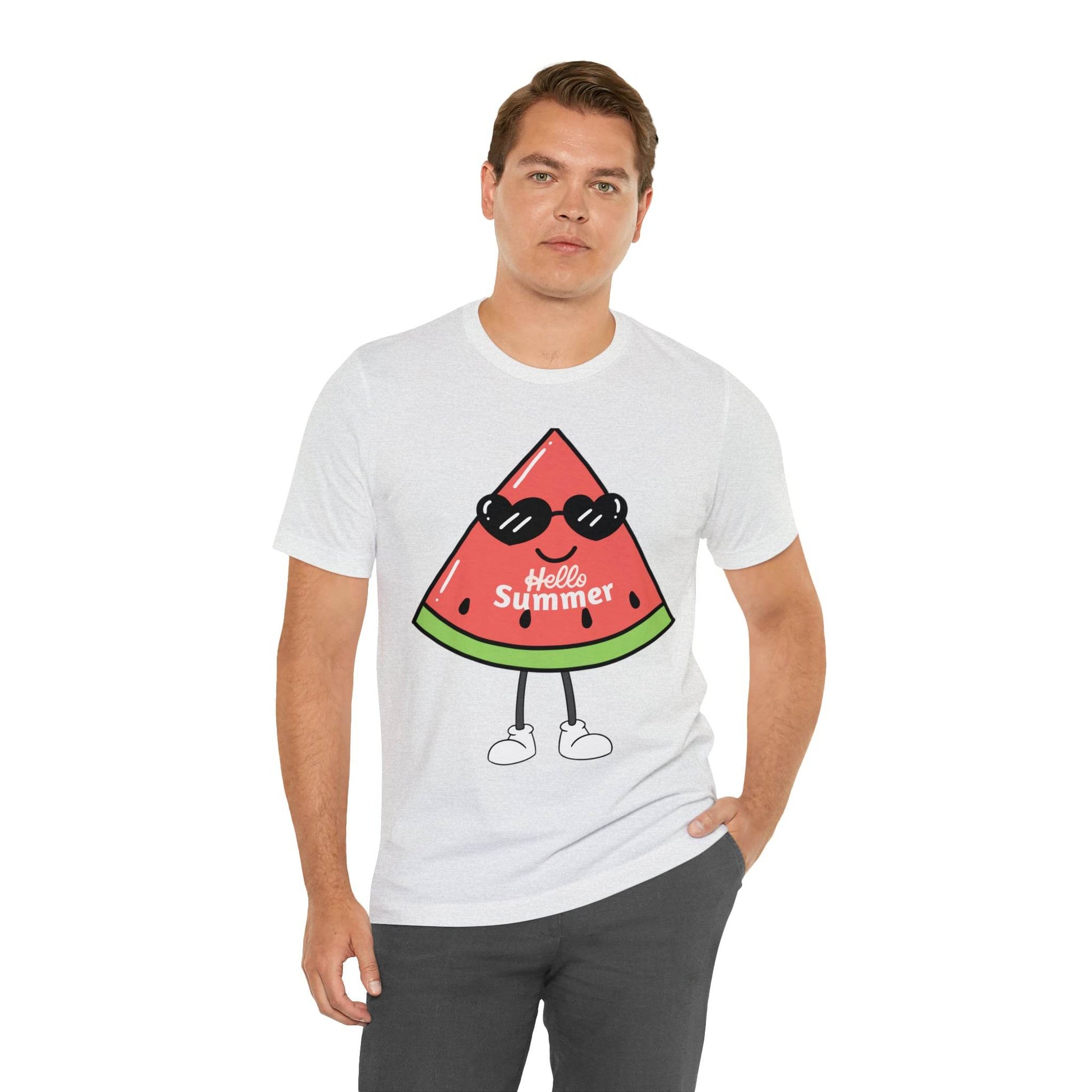 Funny Hello Summer Shirt, Water Mellon shirt, Summer shirts for women and men - Giftsmojo