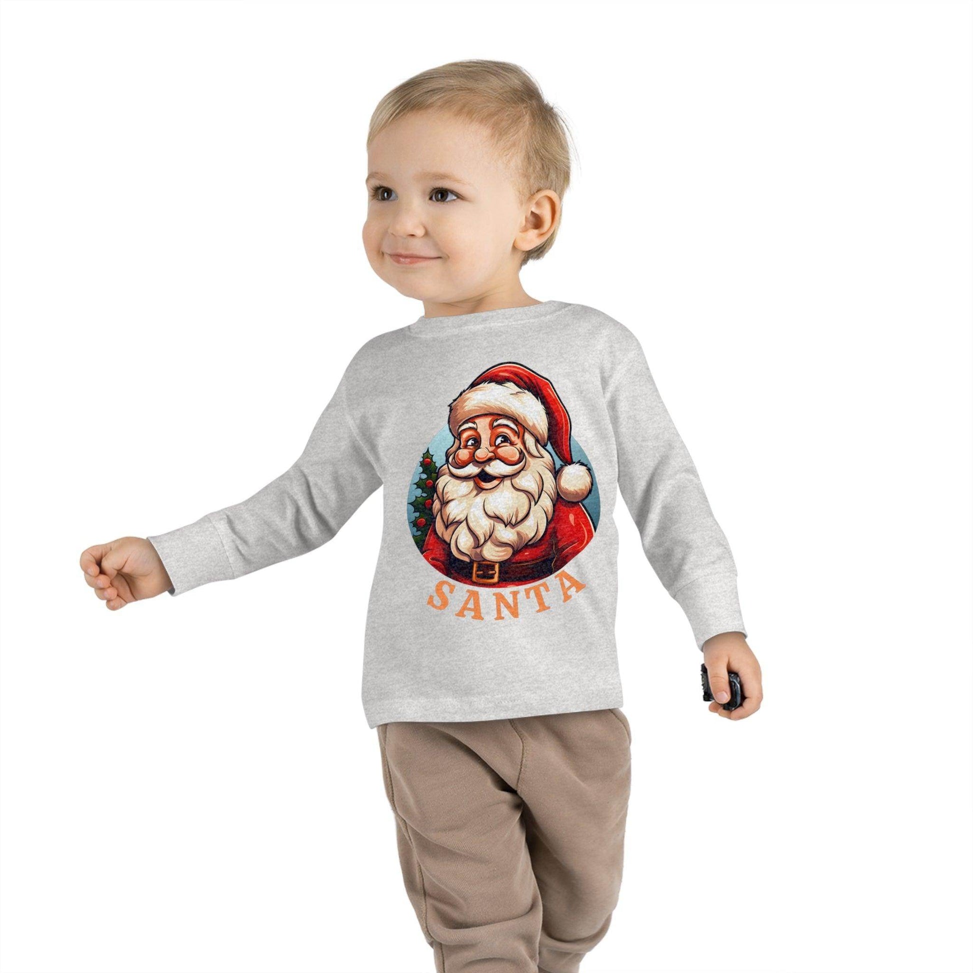 Kids Santa Shirt For Christmas Shirt for Kids Christmas Outfit for Kids - Giftsmojo