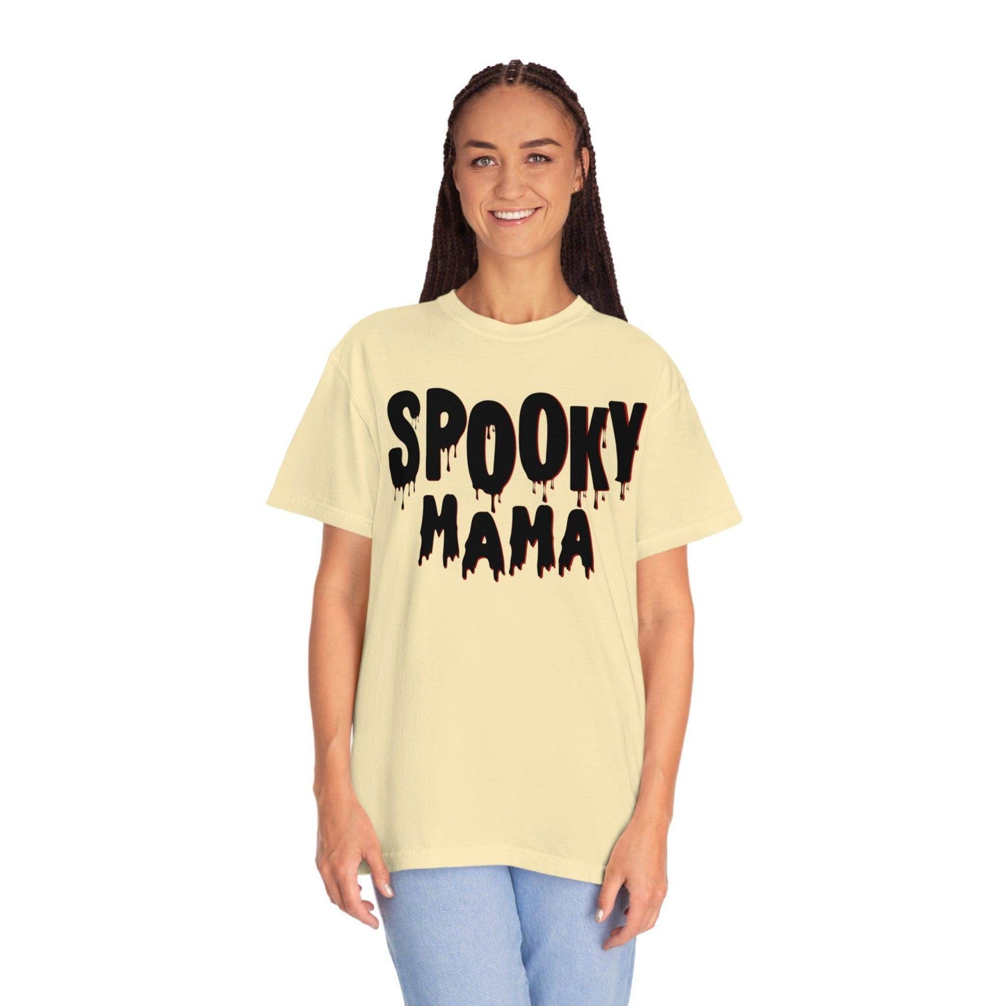 Retro Halloween Tshirt, Spooky Mama Shirt, Vintage Halloween Shirt Trendy Halloween Vibes - Giftsmojo