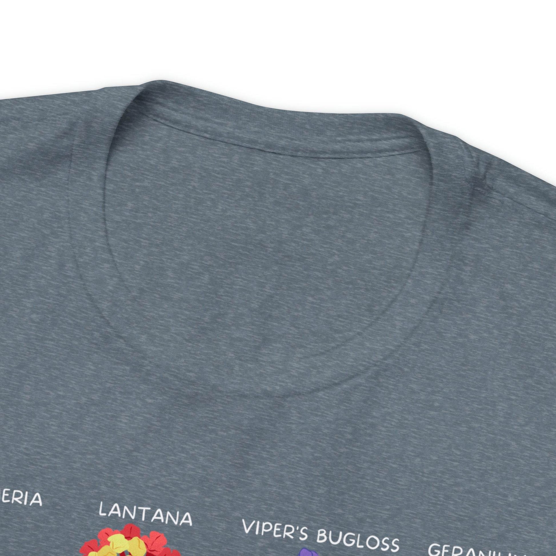 Wildflower Tshirt, Flower Shirt, Types of Flowers Shirt, Floral Tshirt, Gift for Women, Ladies Shirts Best Friend Gift, Plant Mom Nature - Giftsmojo