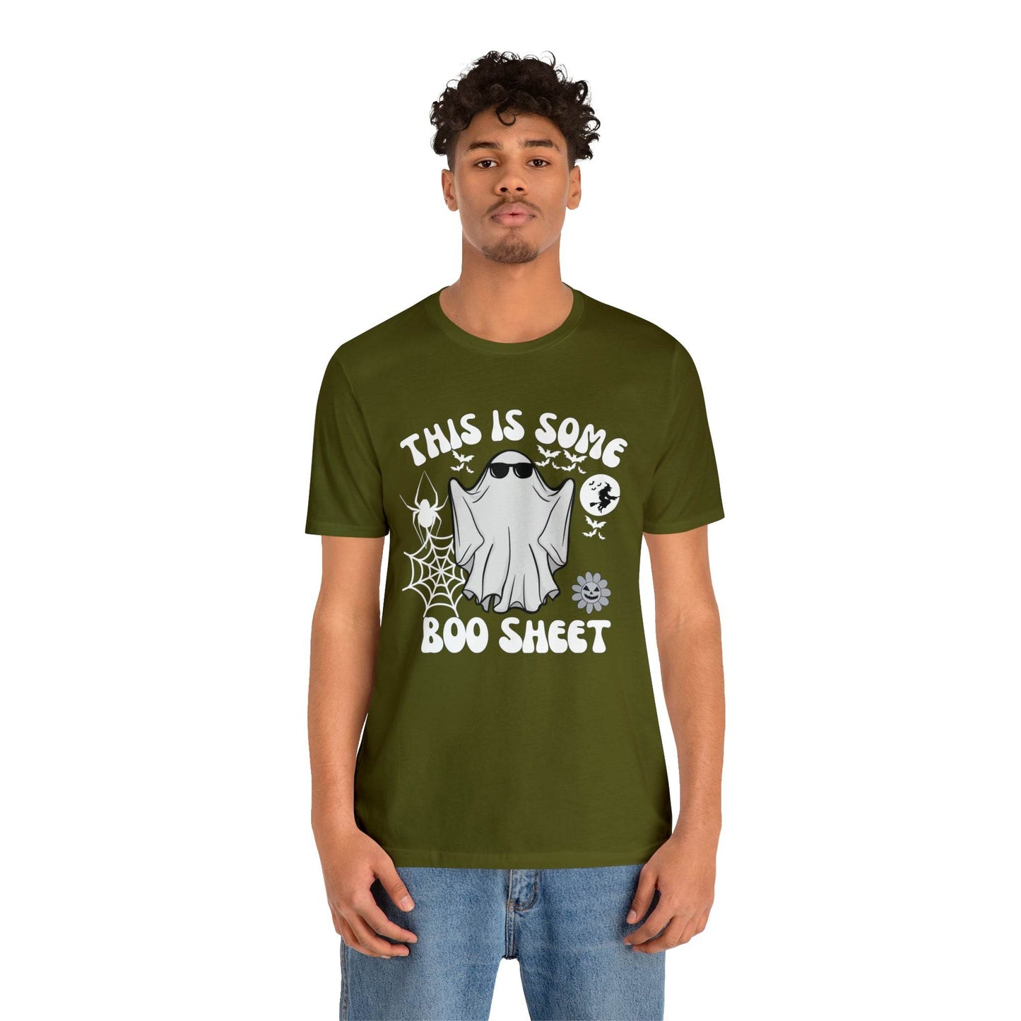 This Is Some Boo Sheet Funny Halloween Shirt Funny Halloween Costume Spooky Season Tee Funny Gift Shirt for Birthday Christmas Anniversary - Giftsmojo