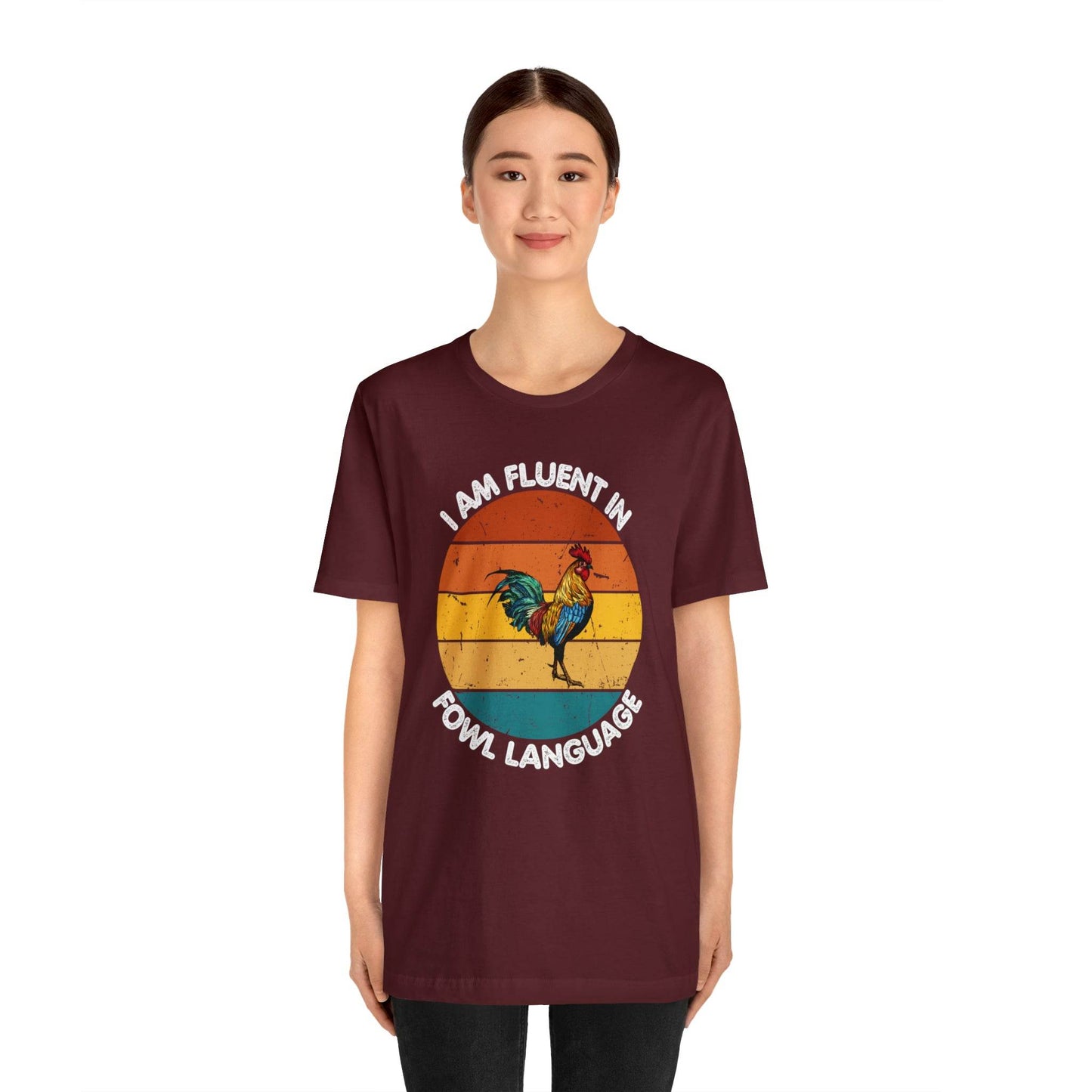 Fluent in Fowl Language shirt, Chicken Shirt Chicken Tee Chicken Owner Gift - Gift For Chicken Lover gift - Giftsmojo
