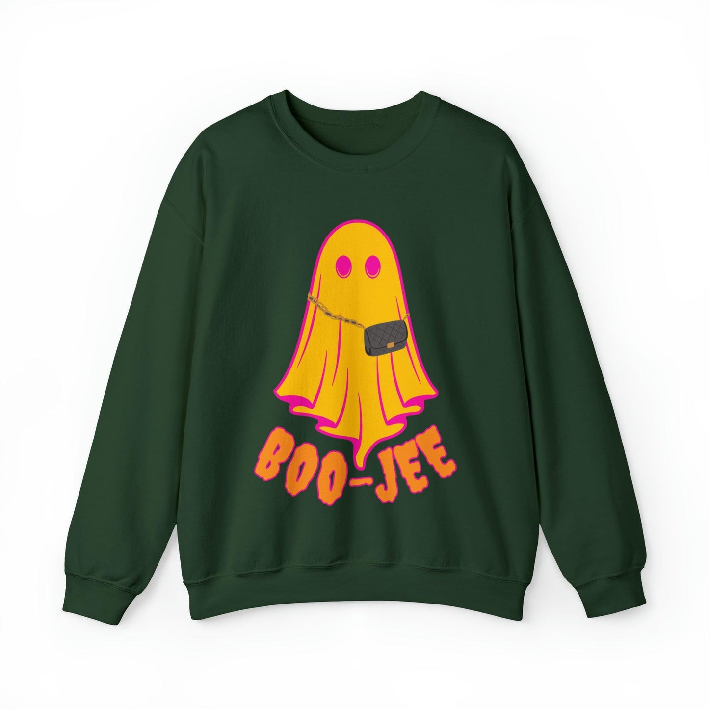 Boo-Jee Sweatshirt, Boo Halloween Sweatshirt, Spooky Ghost Sweatshirt, Boo Jee Shirt, Halloween Ghost Sweatshirt, Halloween Boo Shirt - Giftsmojo