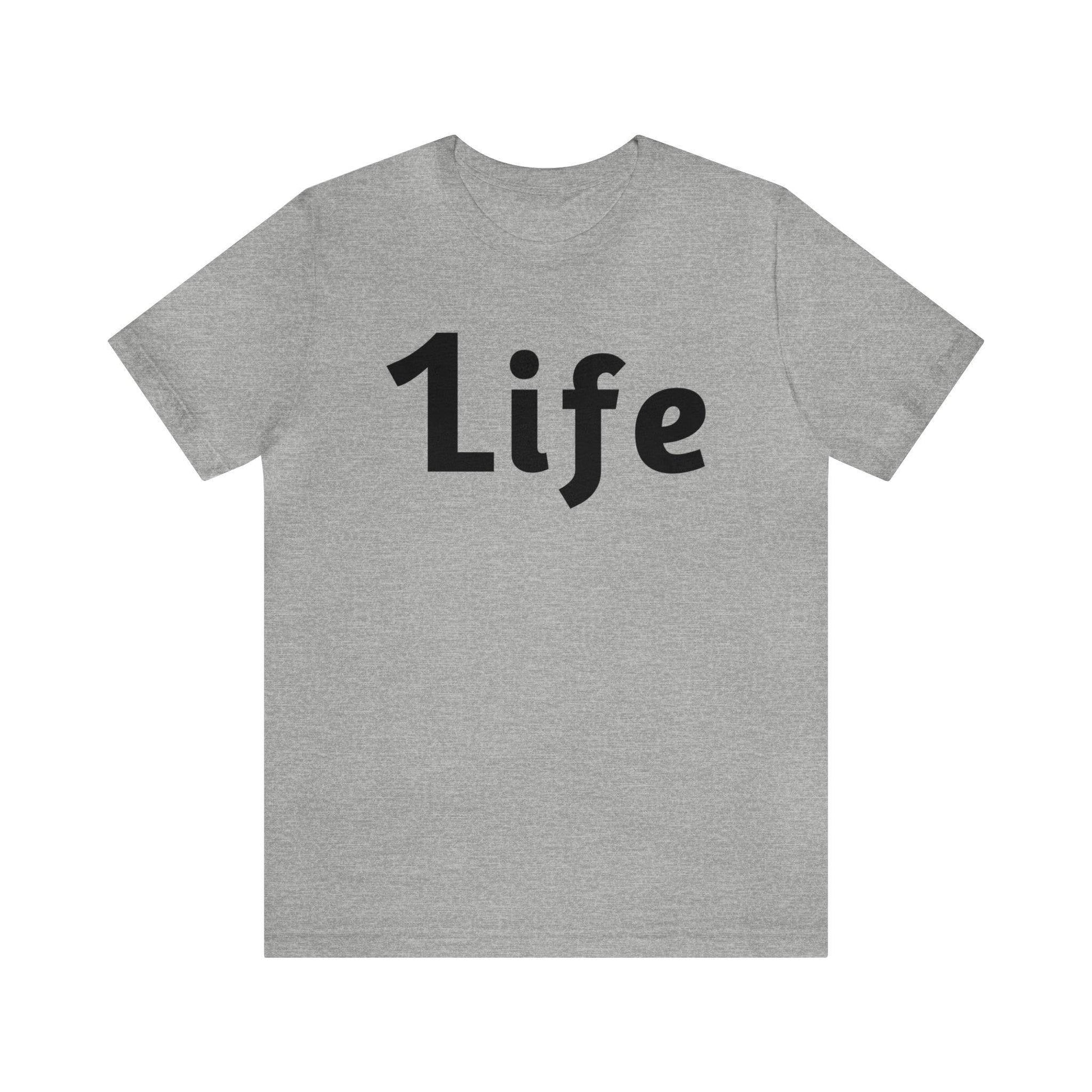 One life Shirt 1life shirt Live Your Life You Only Have One Life To Live - Giftsmojo