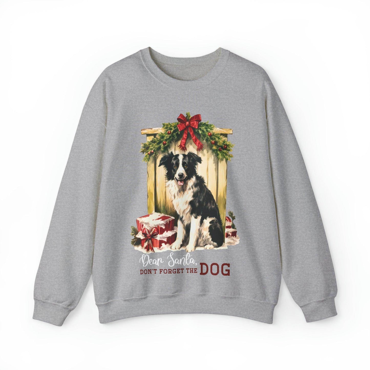 Dear Santa Don't Forget the Dog Christmas Sweatshirt Christmas on The Farm Sweatshirt Christmas Farm Sweatshirt Christmas Sweater Trendy Christmas Shirt Farmers - Giftsmojo