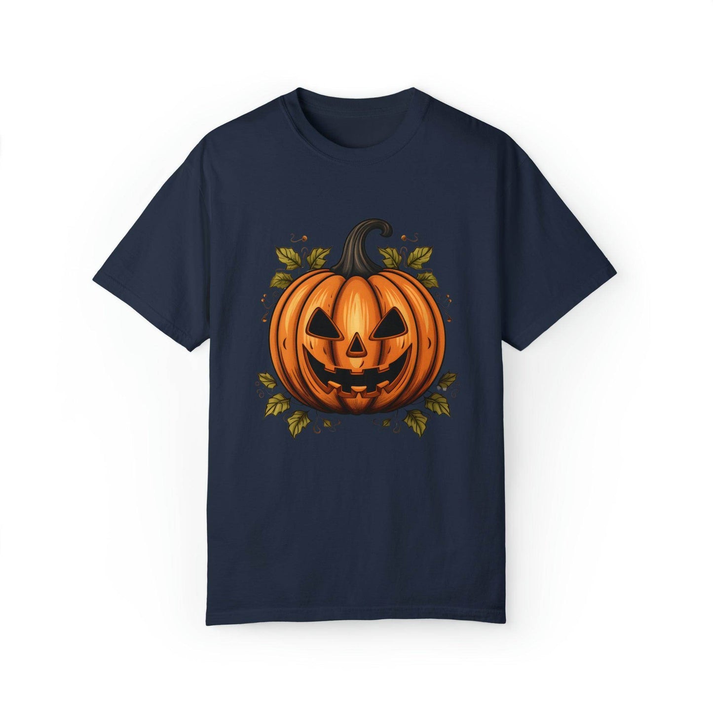 Scary Pumpkin Shirt, Halloween Shirt, Halloween Costume Pumpkin Costume Laughing Pumpkin Tee Fall tshirt Fall Shirt Halloween Gift - Giftsmojo