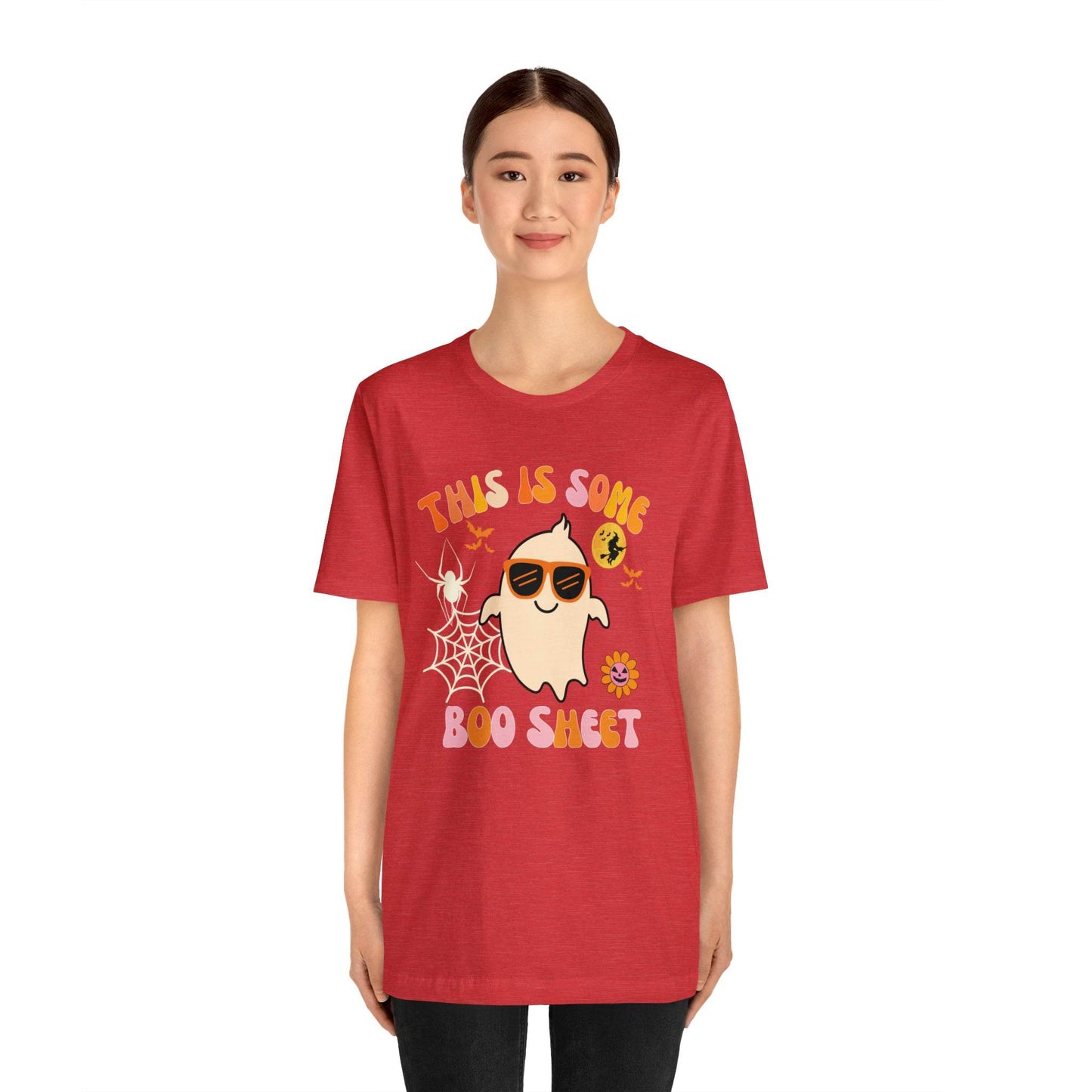 This Is Some Boo Sheet Funny Halloween Shirt Funny Halloween Costume Spooky Season Tee Funny Gift Shirt for Birthday Christmas Anniversary - Giftsmojo