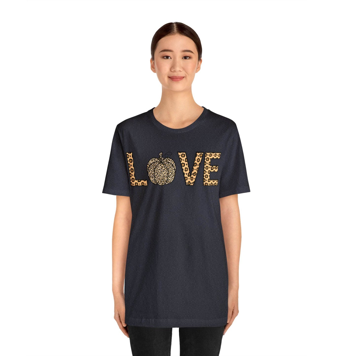 Embrace the Wild - Fall Leopard Print Shirt Leopard Print Love Fall - Pumpkin shirt - autumn shirt - Giftsmojo