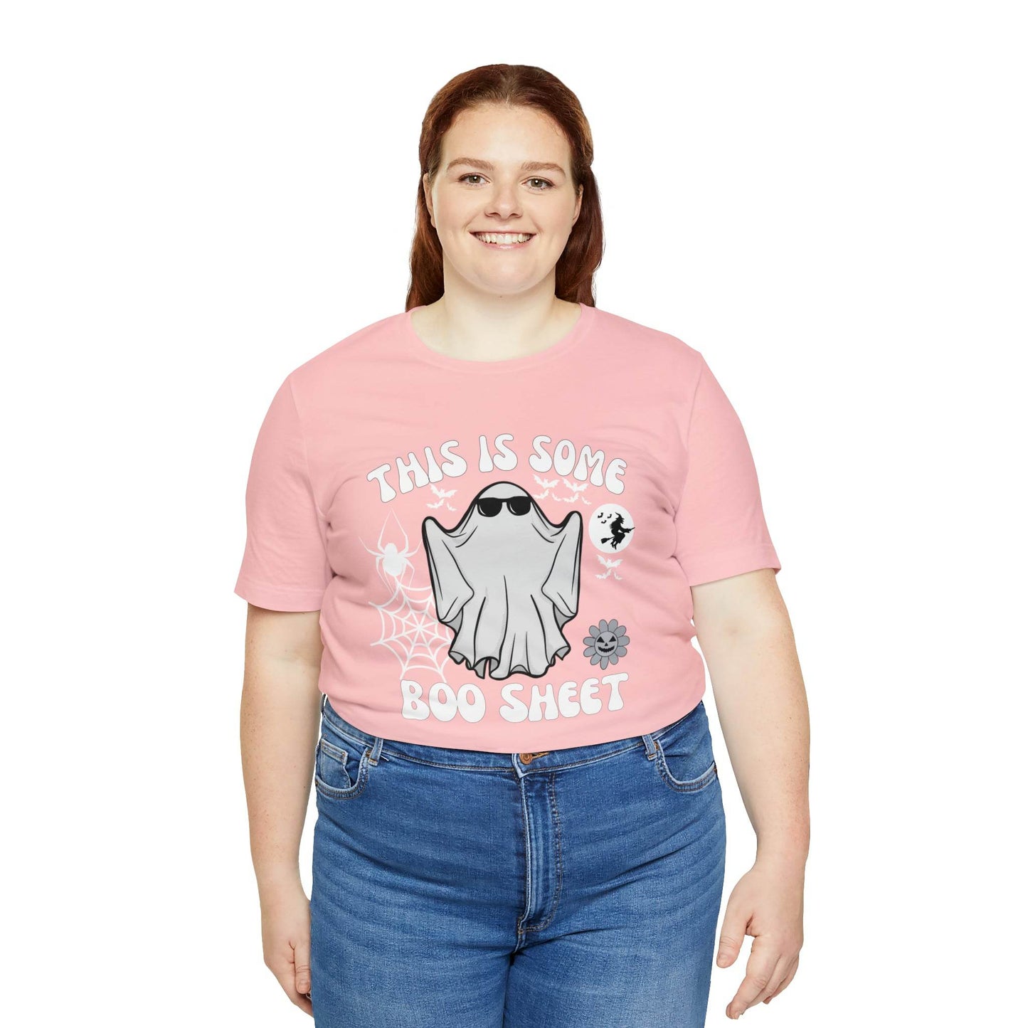 This Is Some Boo Sheet Funny Halloween Shirt Funny Halloween Costume Spooky Season Tee Funny Gift Shirt for Birthday Christmas Anniversary - Giftsmojo