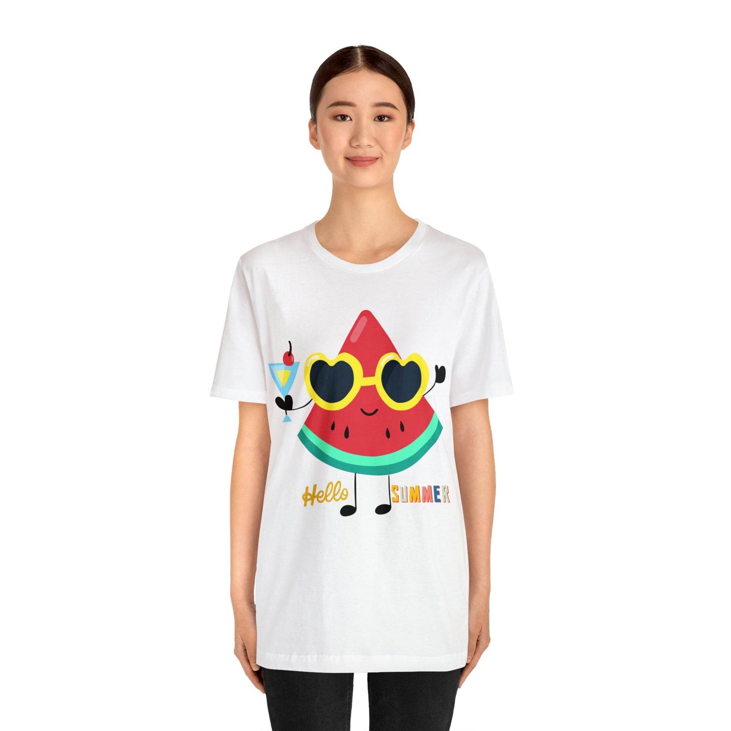 Funny Hello Summer Shirt, Water Mellon shirt, Summer shirts for women and men - Giftsmojo