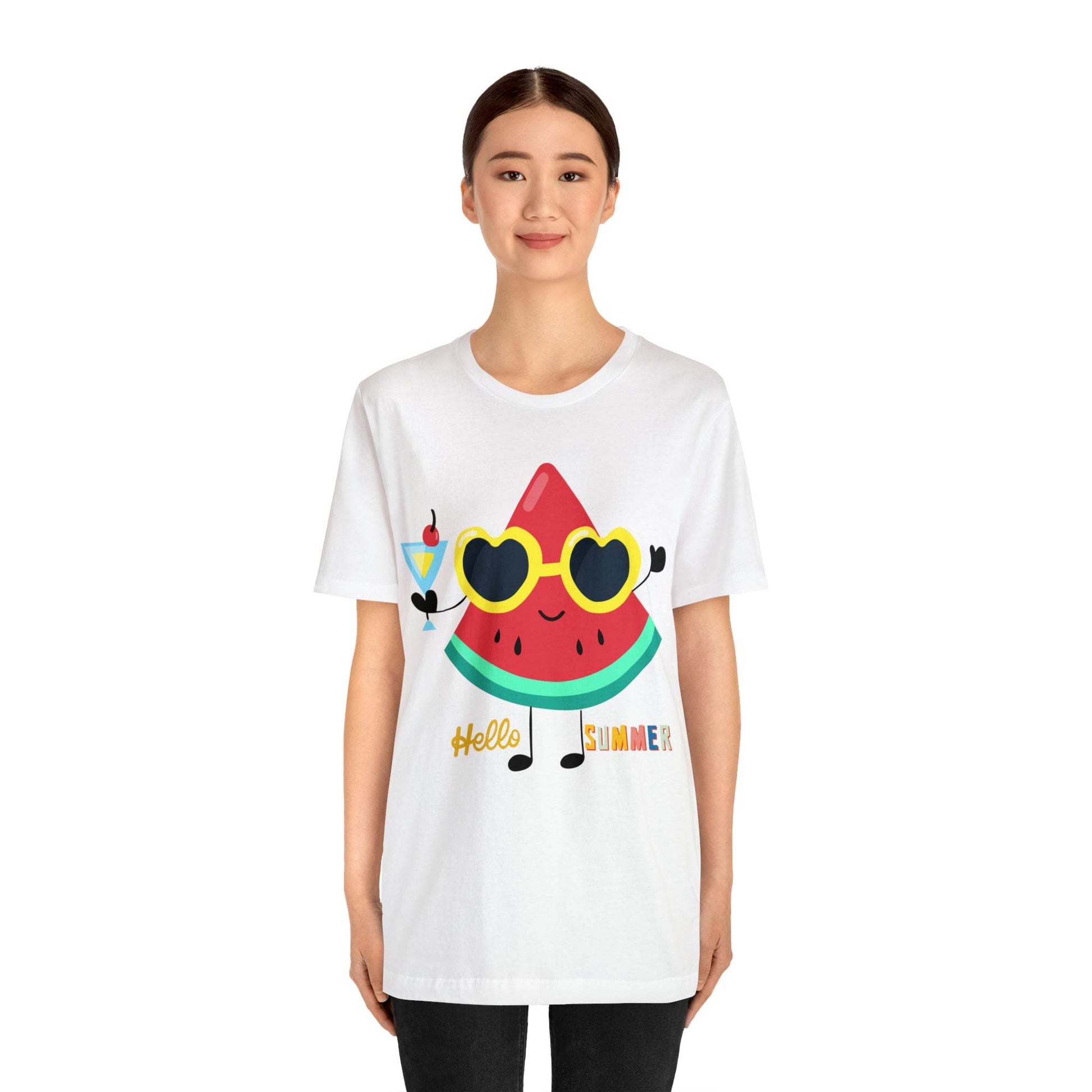 Funny Hello Summer Shirt, Water Mellon shirt, Summer shirts for women and men - Giftsmojo