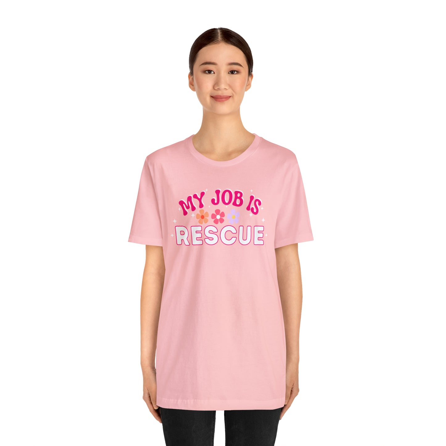 My Job is Rescue Shirt Firefighter Shirt Coast Guard Shirt Paramedic, Lifeguard,
