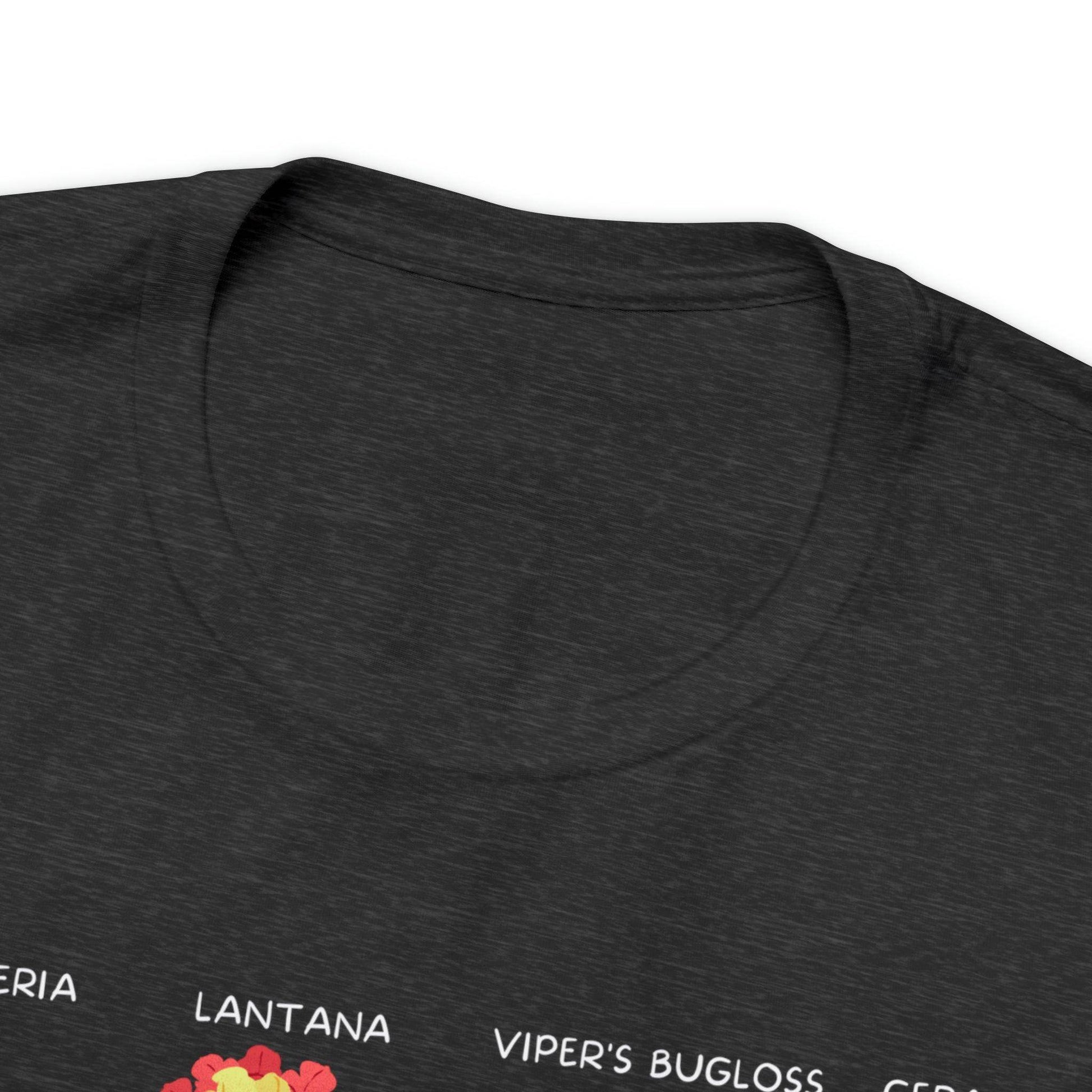 Wildflower Tshirt, Flower Shirt, Types of Flowers Shirt, Floral Tshirt, Gift for Women, Ladies Shirts Best Friend Gift, Plant Mom Nature Tee - Giftsmojo