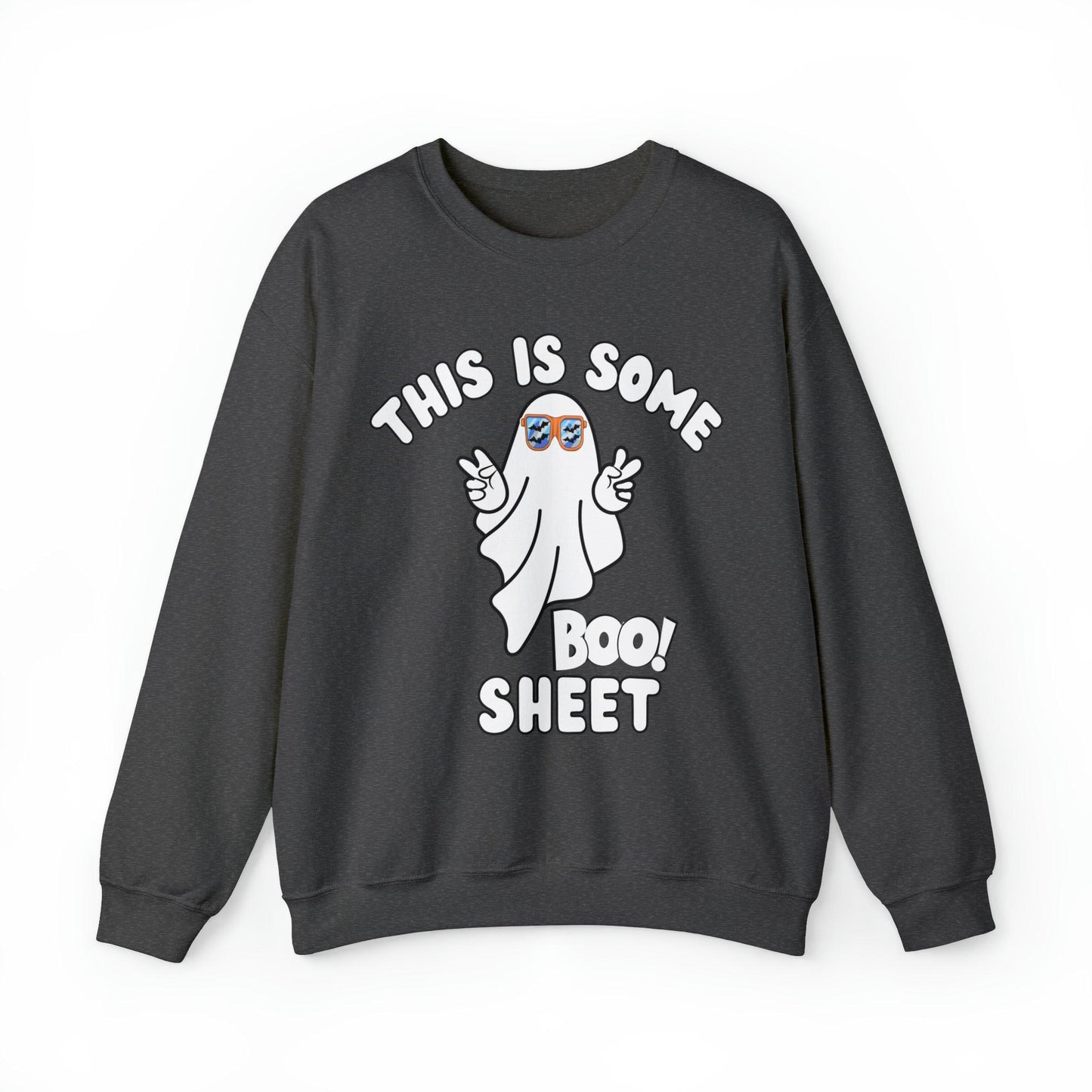 This Is Some Boo Sheet Ghost Sweatshirt Cute Ghost Sweatshirt Boo Ghost Sweatshirt Gift Shirt Funny Halloween Shirt Spooky Season Shirt