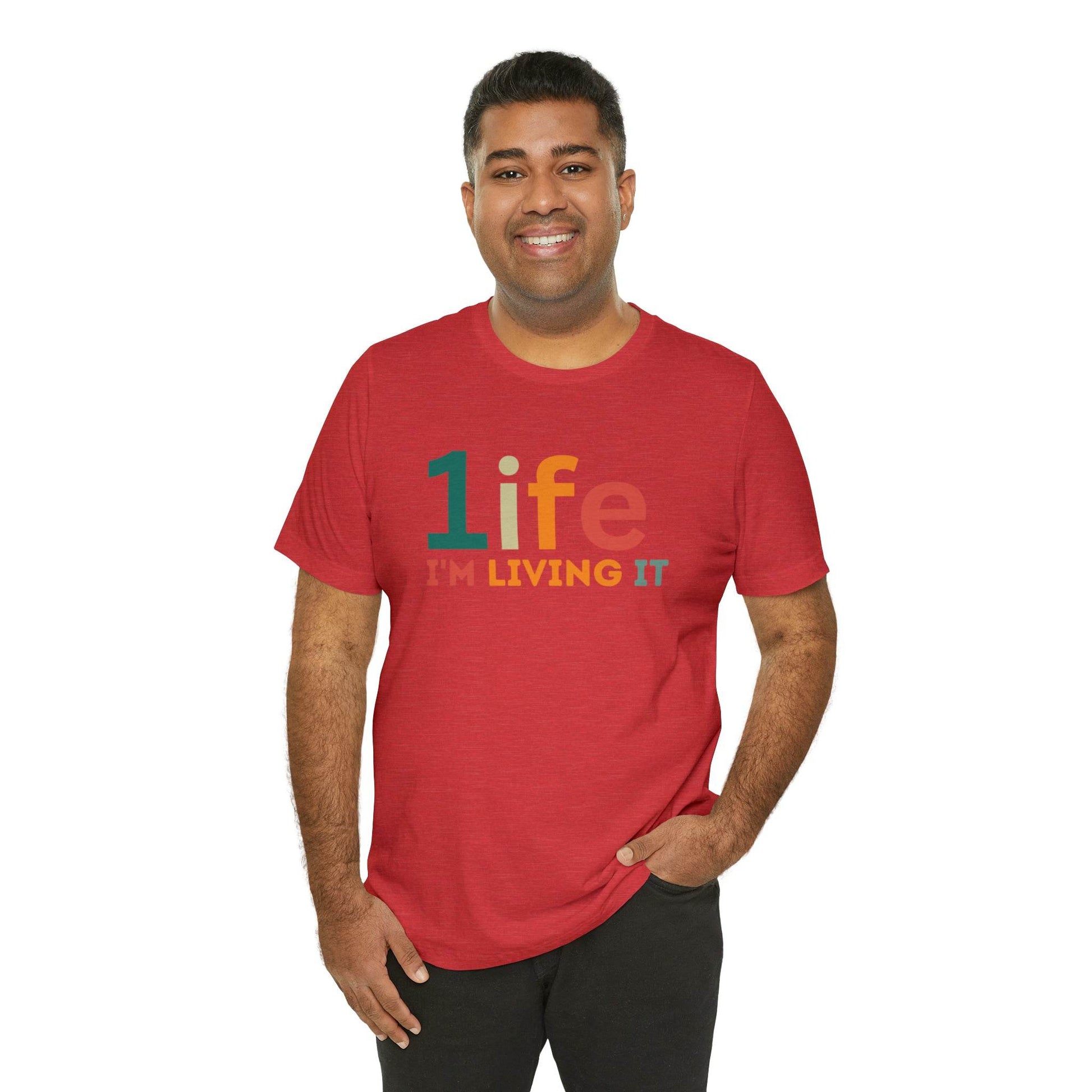 One life Shirt Retro 1life shirt Live Your Life You Only Have One Life To Live Retro Shirt - Giftsmojo