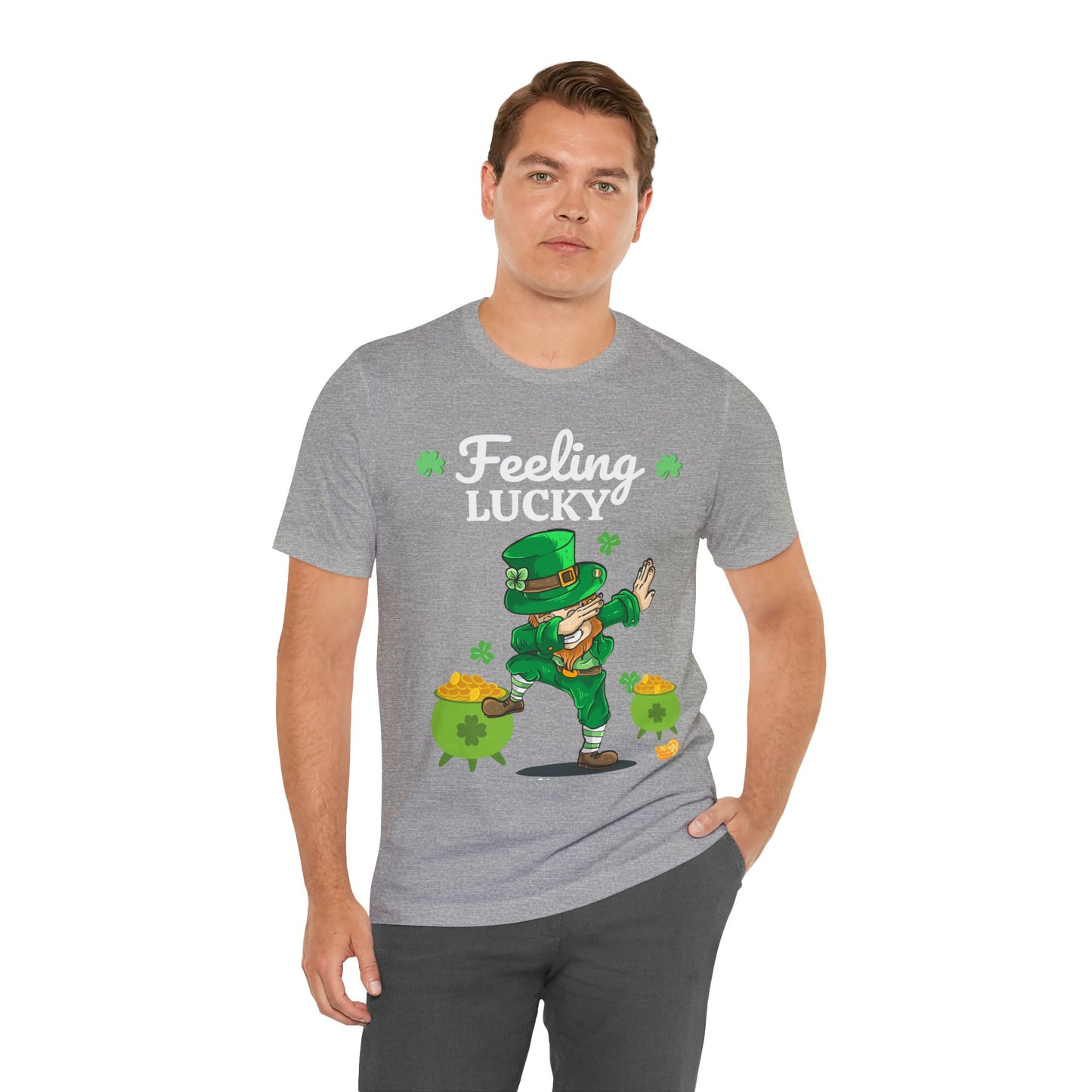 Feeling Lucky St Patrick's Day shirt Funny Lucky Shamrock shirt