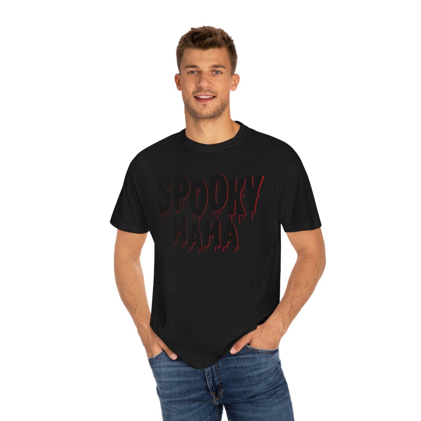 Retro Halloween Tshirt, Spooky Mama Shirt, Vintage Halloween Shirt Trendy Halloween Vibes - Giftsmojo