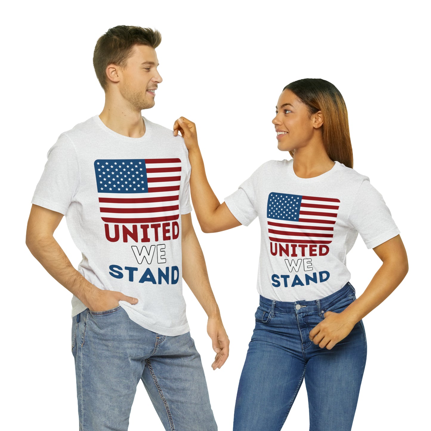 United We Stand shirt, USA Flag shirt, 4th of July shirt, Independence Day
