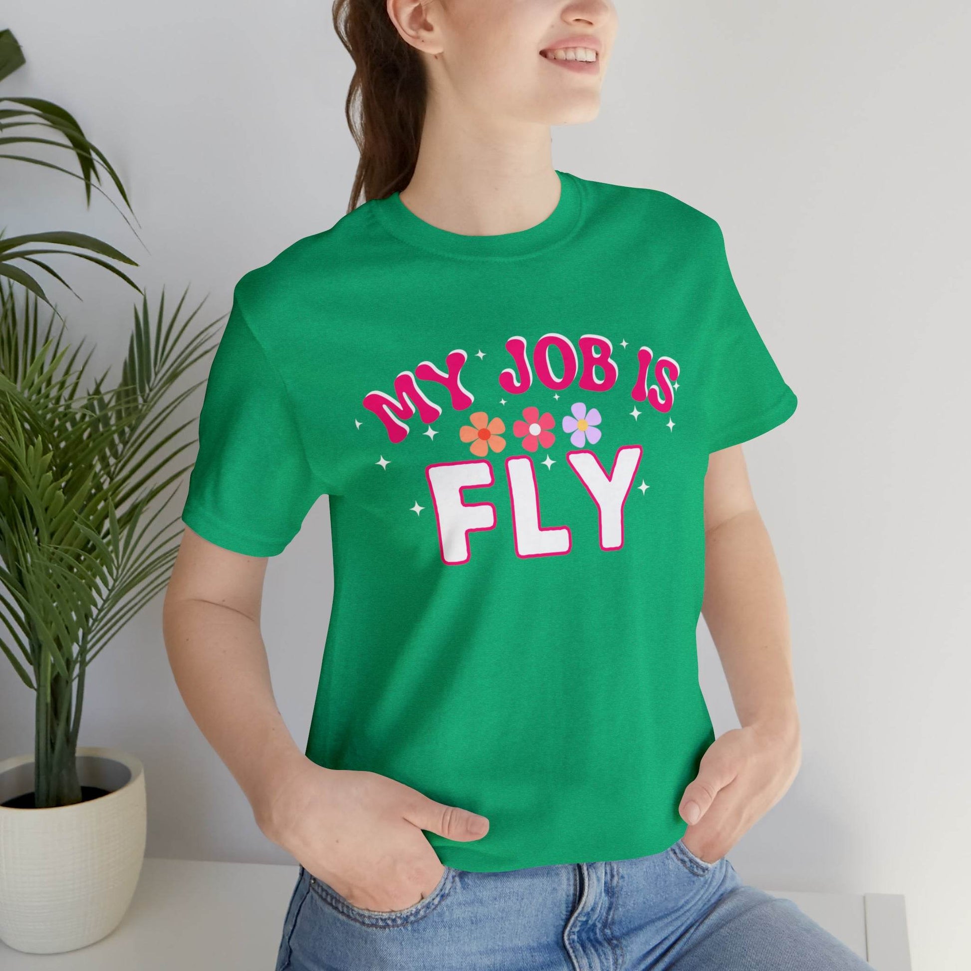 My Job is Fly Shirt Pilot Shirt Aviation Shirt Flight - Giftsmojo