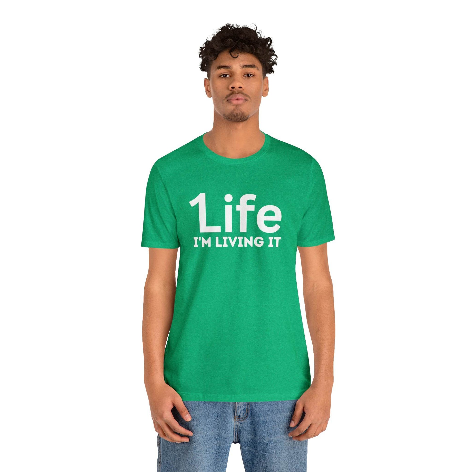 One Life I'M Living It Shirt One life Shirt 1life shirt Live Your Life You Only Have One Life To Live Shirt - Giftsmojo