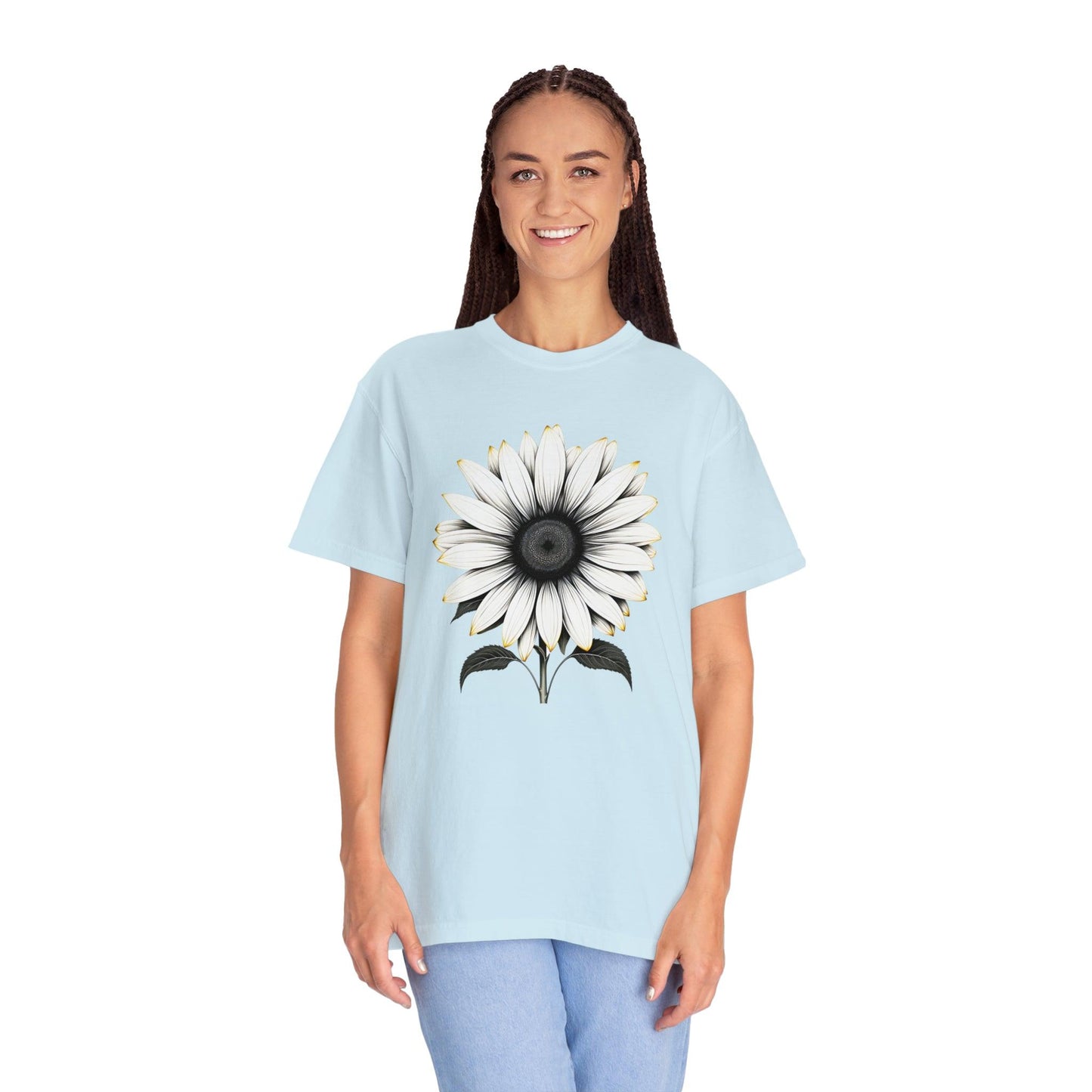 Sunflower Shirt Flower Shirt Aesthetic, Floral Graphic Tee Floral Shirt Flower T-shirt, Wild Flower Shirt Gift For Her Wildflower T-shirt - Giftsmojo