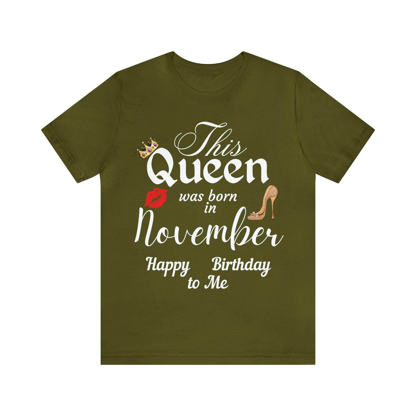 Birthday Queen Shirt, Gift for Birthday, This Queen was born in November Shirt, Funny Queen Shirt, Funny Birthday Shirt, Birthday Gift - Giftsmojo