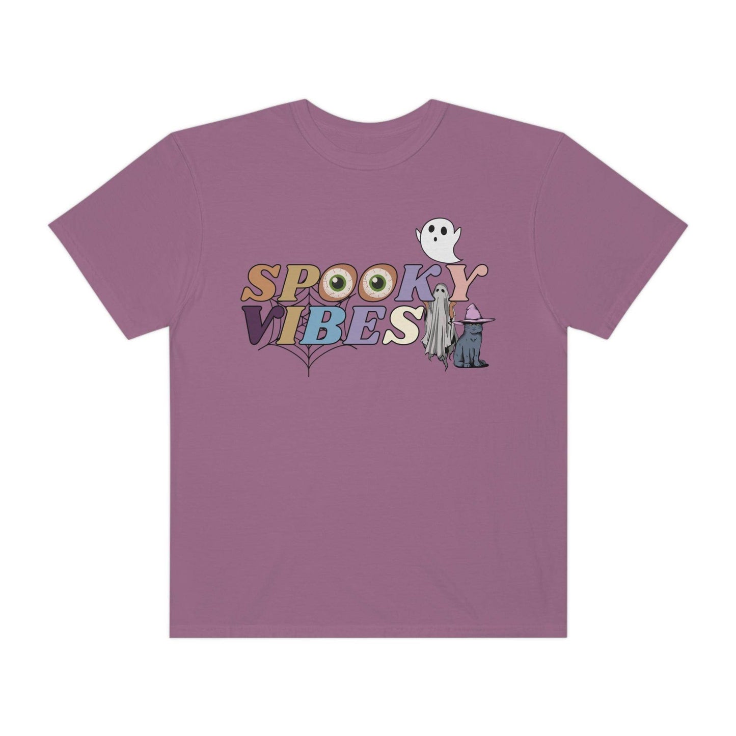 Retro Halloween Tshirt, Spooky Vibes Shirt, Vintage Shirt Halloween Shirt - Giftsmojo