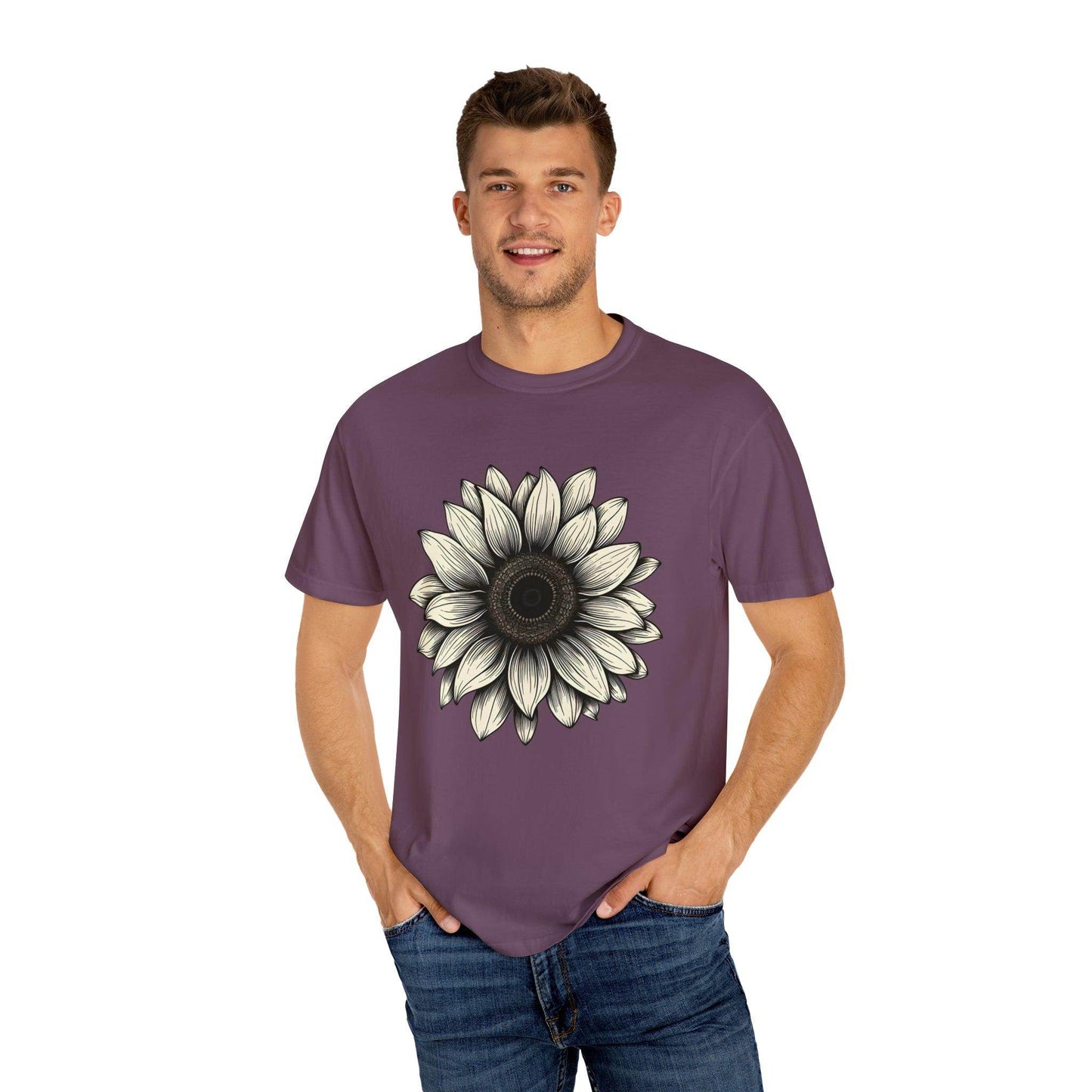 Sunflower Shirt Flower Shirt Aesthetic, Floral Graphic Tee Floral Shirt Flower T-shirt, Wild Flower Shirt Gift For Her Wildflower T-shirt - Giftsmojo