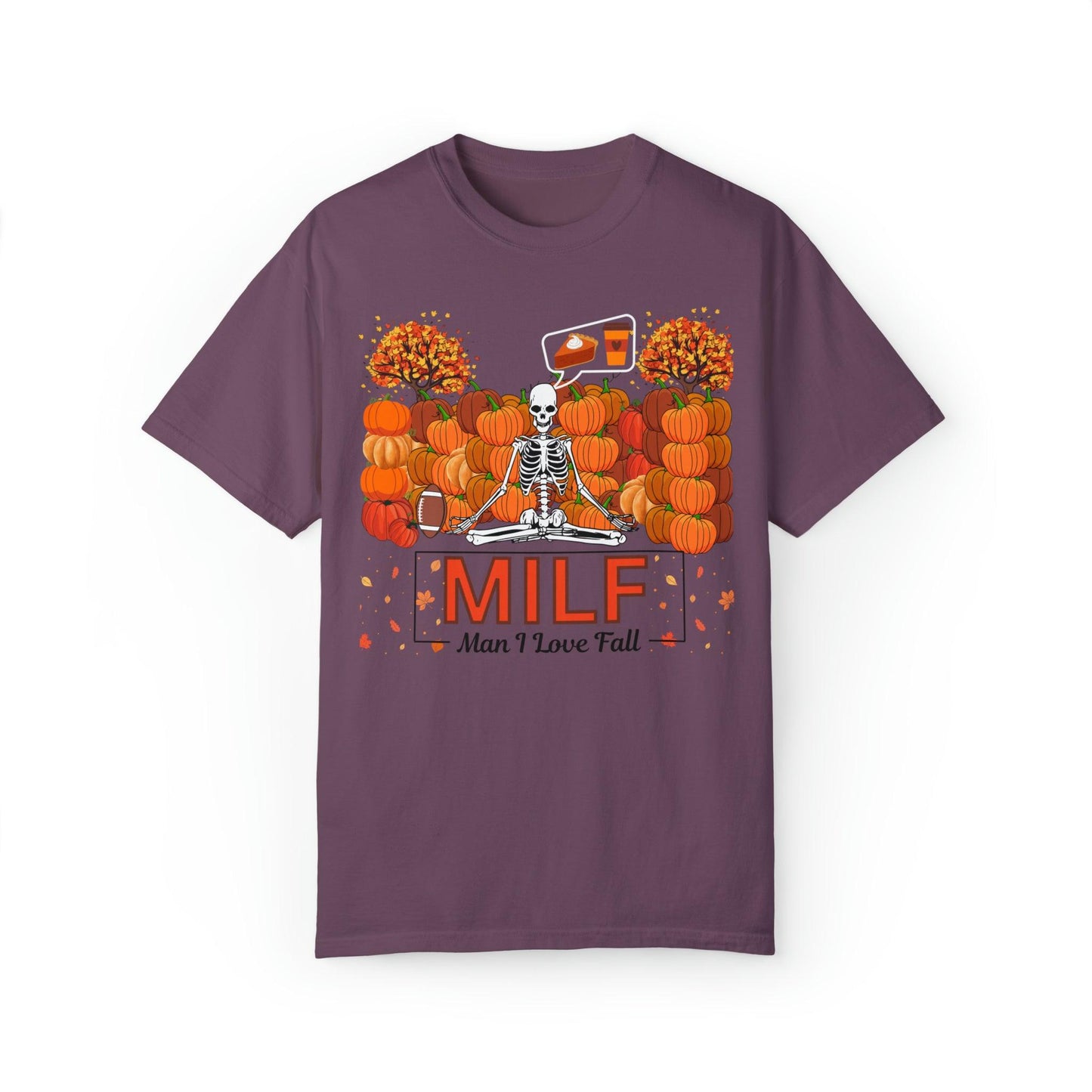 MILF Man I love Fall Gift for Fall Funny Fall Shirts Gift Pumpkin Comfort Colors Shirt