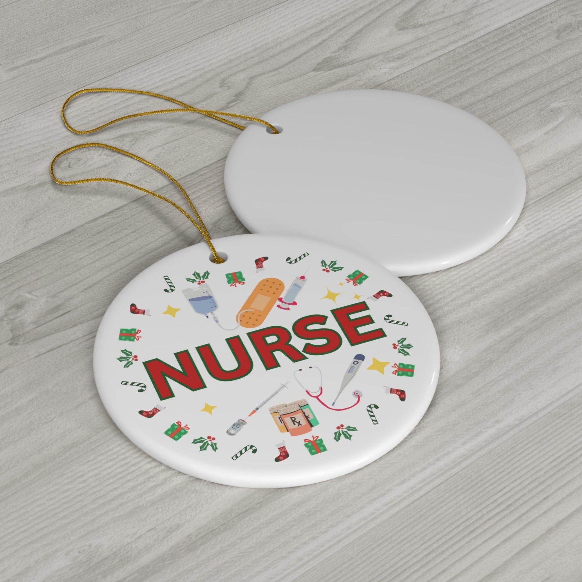 Nurse Christmas Ornament Nurse Ornament Nurse Christmas Tree Ornament Nurse Care Ornament Nurses Ornament Occupation Job - Giftsmojo