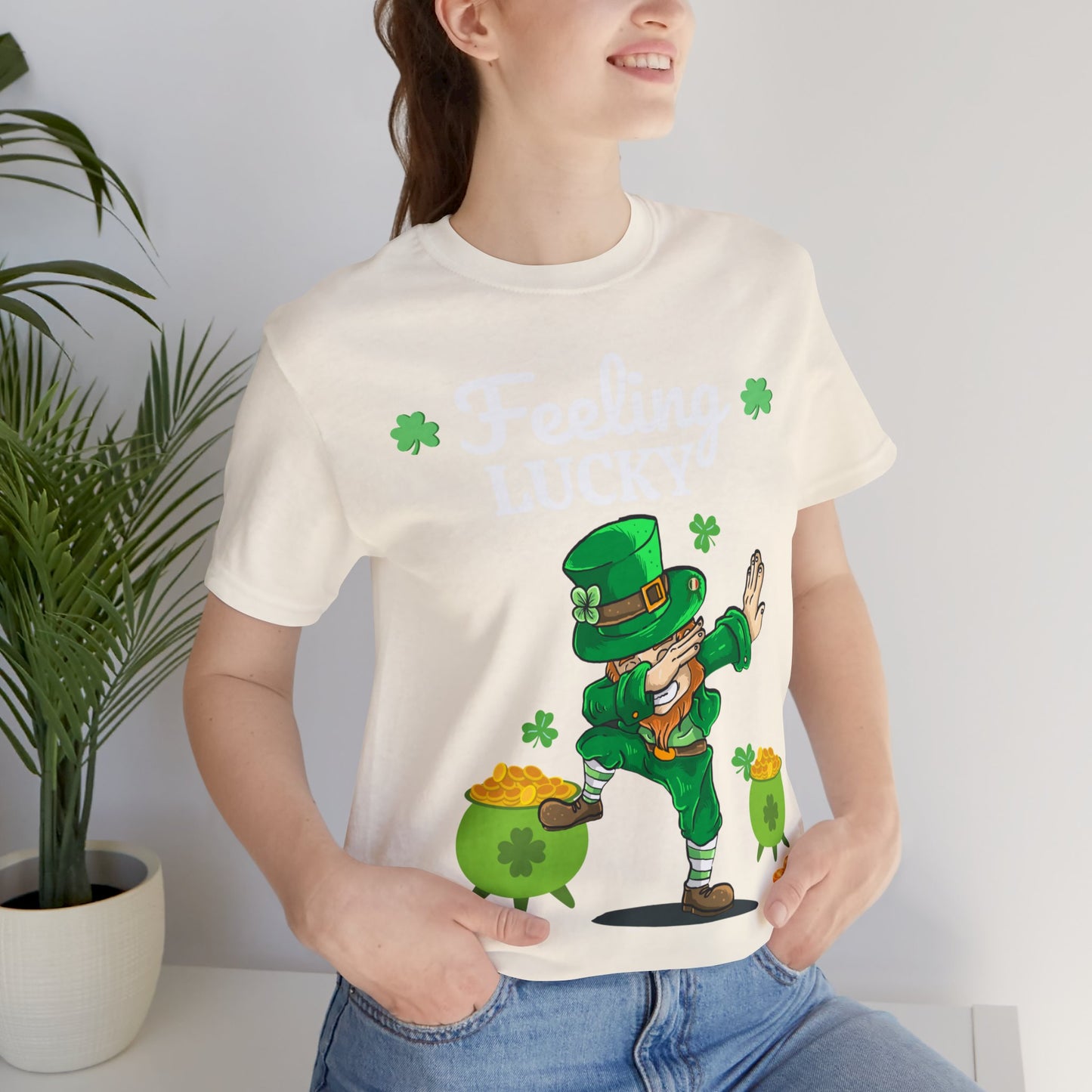 Feeling Lucky St Patrick's Day shirt Funny Lucky Shamrock shirt